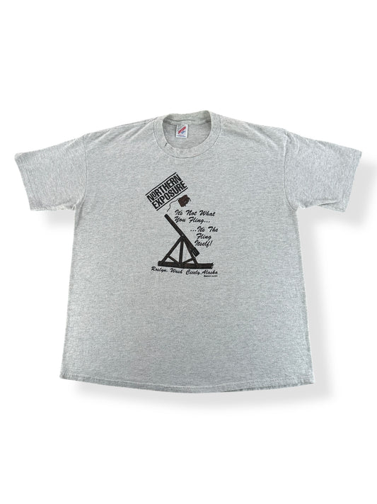 Front of Vintage Roslyn WA Northern Exposure Tee SZ XL