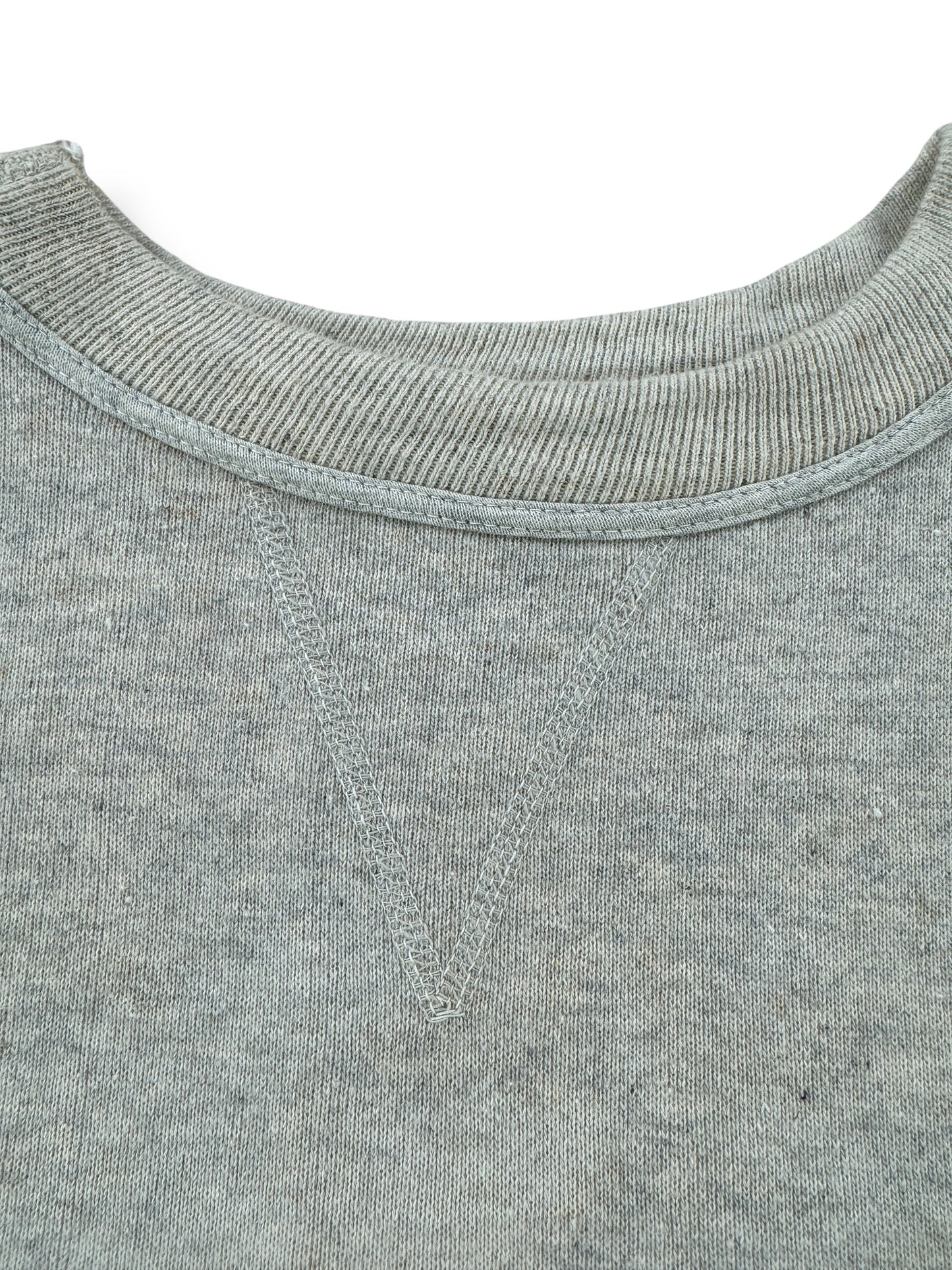 V on Vintage Distressed Hanes Wind Shield Single V Sweatshirt SZ S