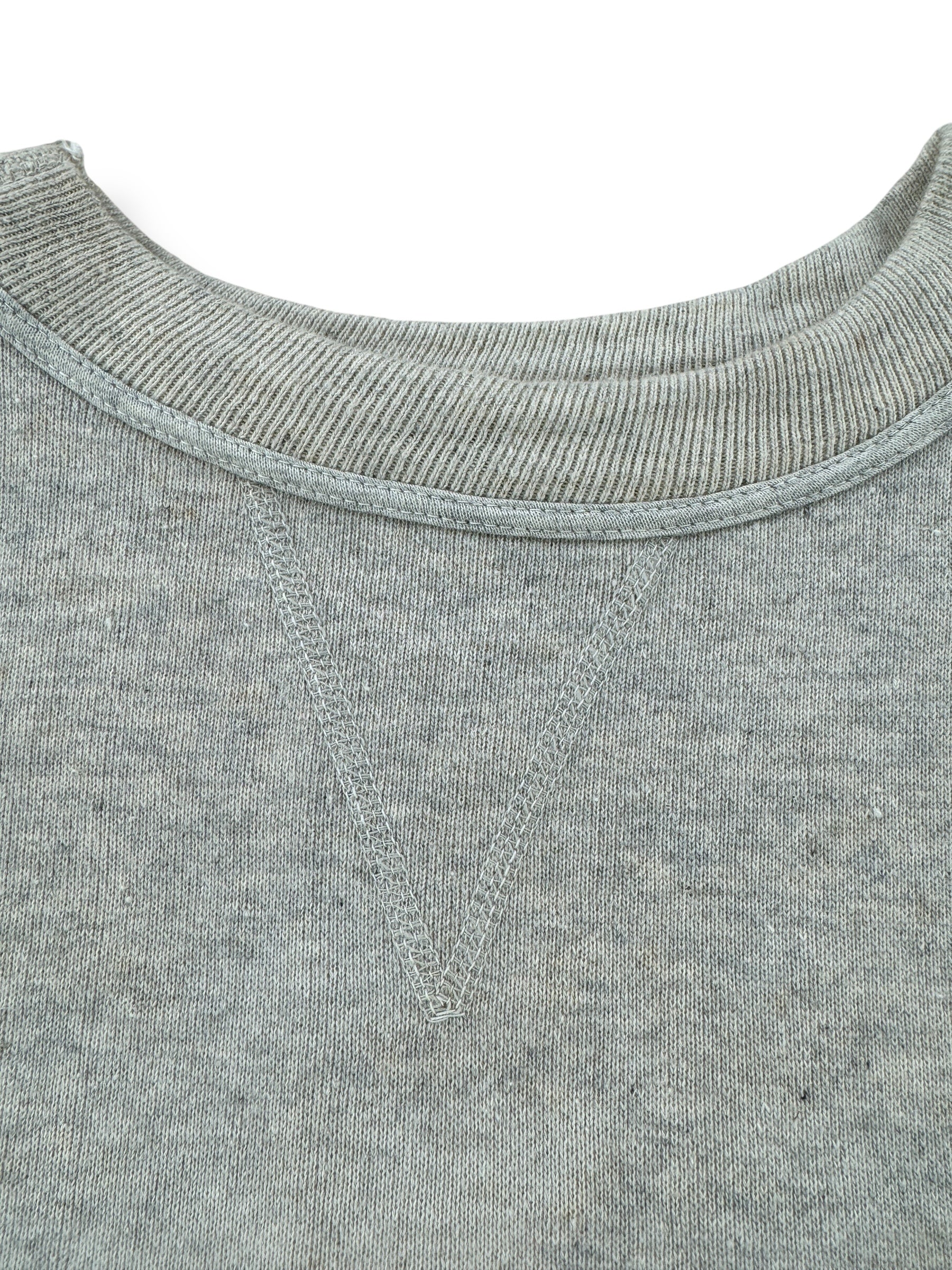 V on Vintage Distressed Hanes Wind Shield Single V Sweatshirt SZ S