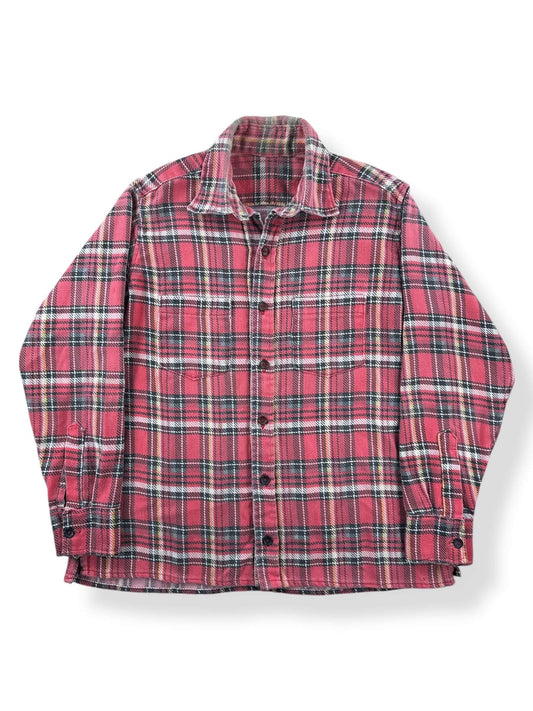 Front of Vintage 70s Homemade Cotton Flannel SZ L