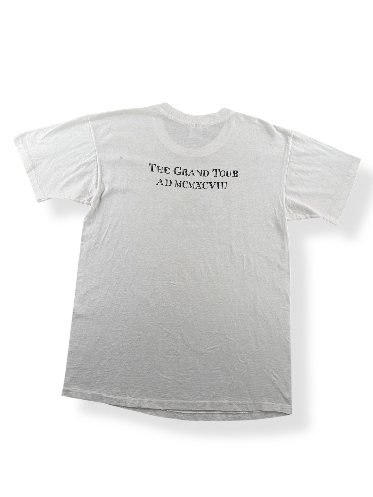 Back of Vintage Upper Crust Something Wigged This Way Comes Tee SZ L