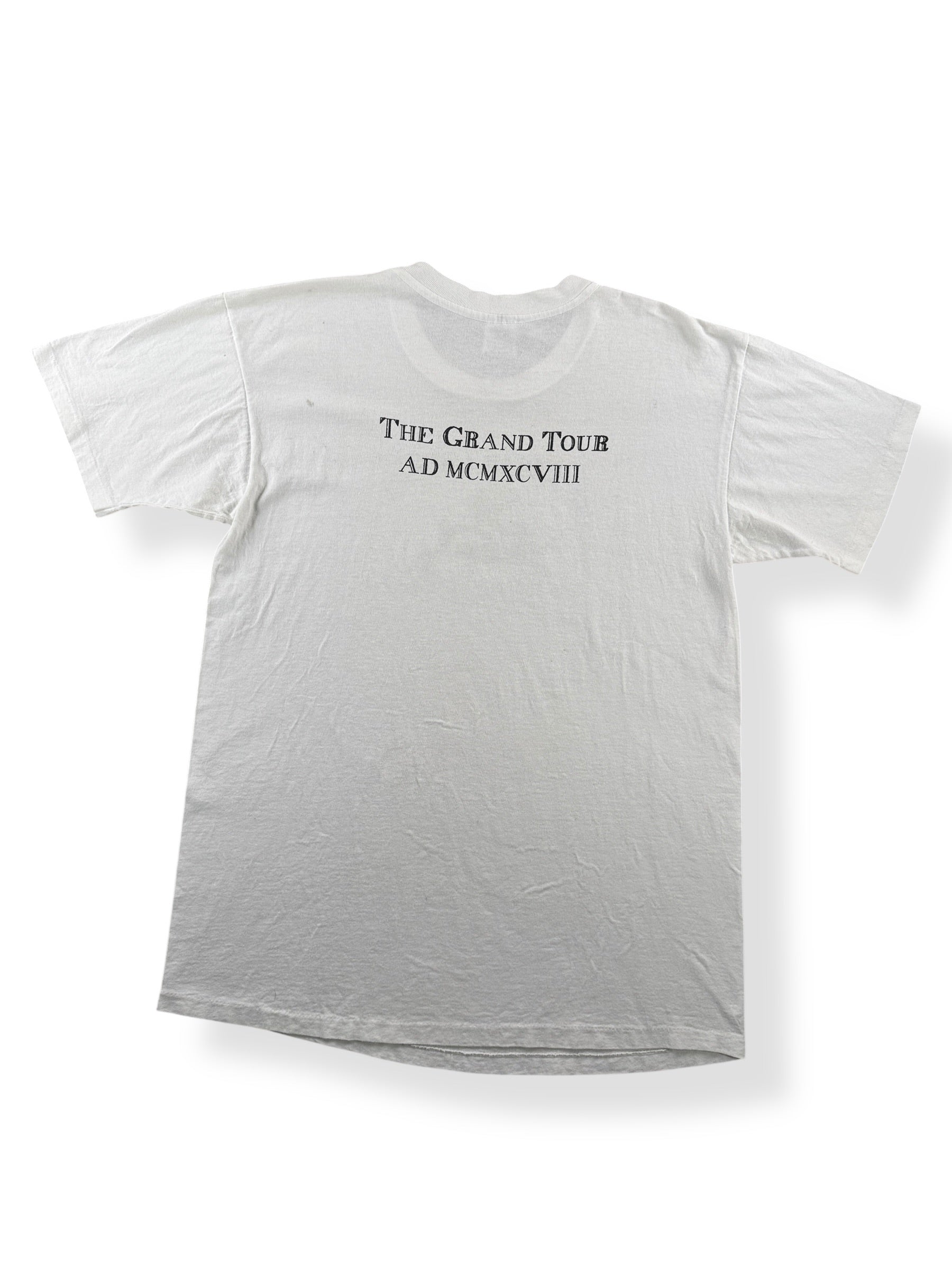 Back of Vintage Upper Crust Something Wigged This Way Comes Tee SZ L