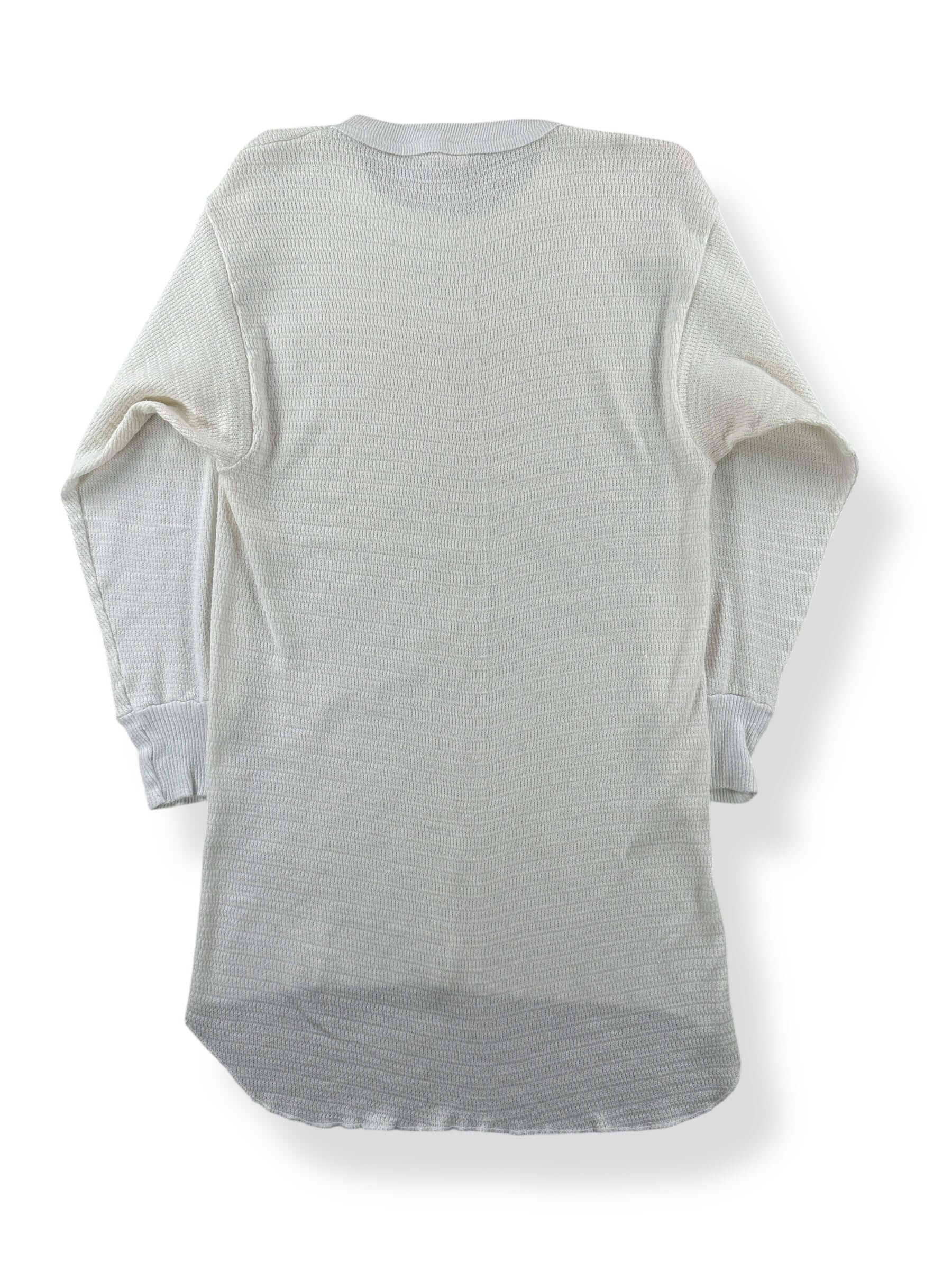 Back of Vintage Hanes 50/50 Waffle Shirt SZ S