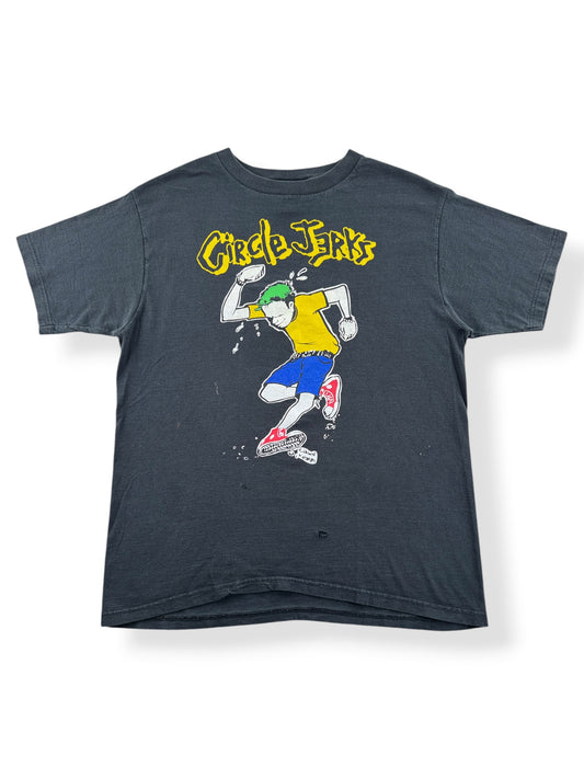 Front of Vintage Circle Jerks Tee SZ L