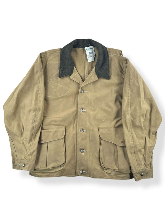 Front of Vintage NOS Filson Oil Finish Hunting Jacket SZ XL