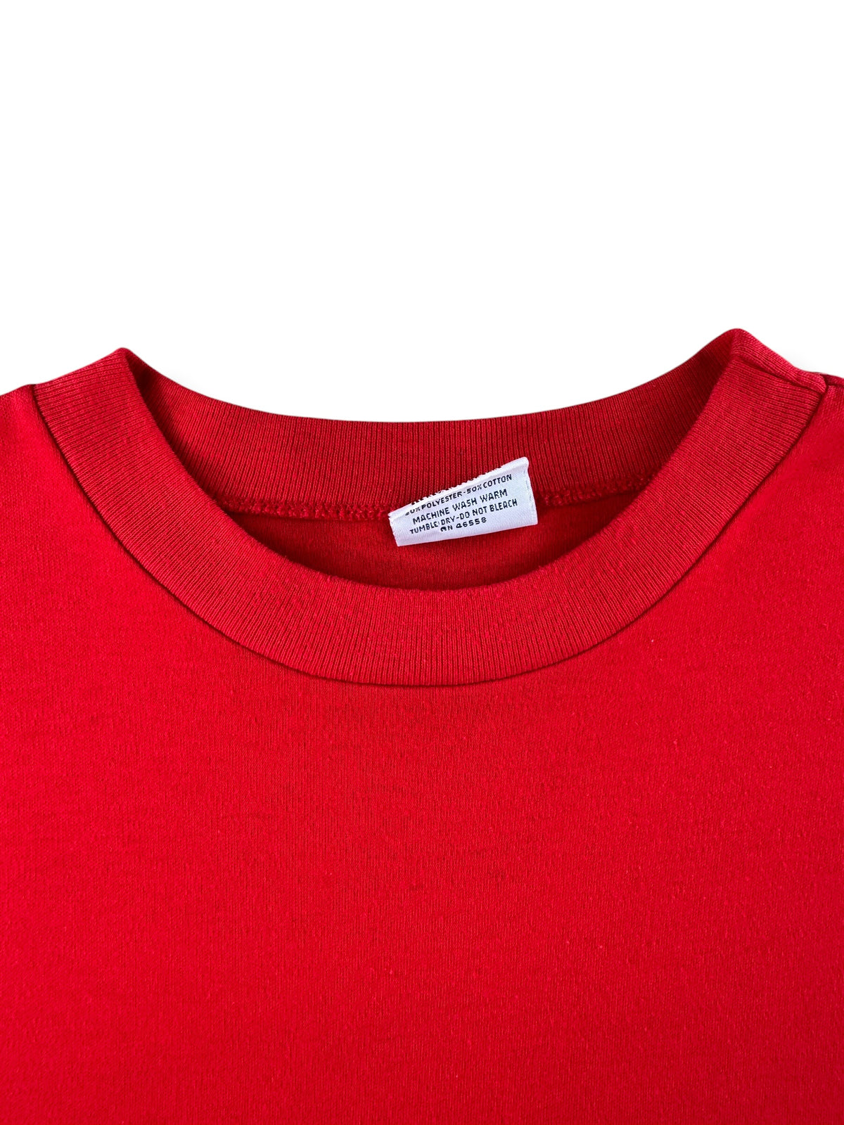 Collar on Vintage 90’s Reincarnation Research Pocket Tee SZ XXL (Fits XL)