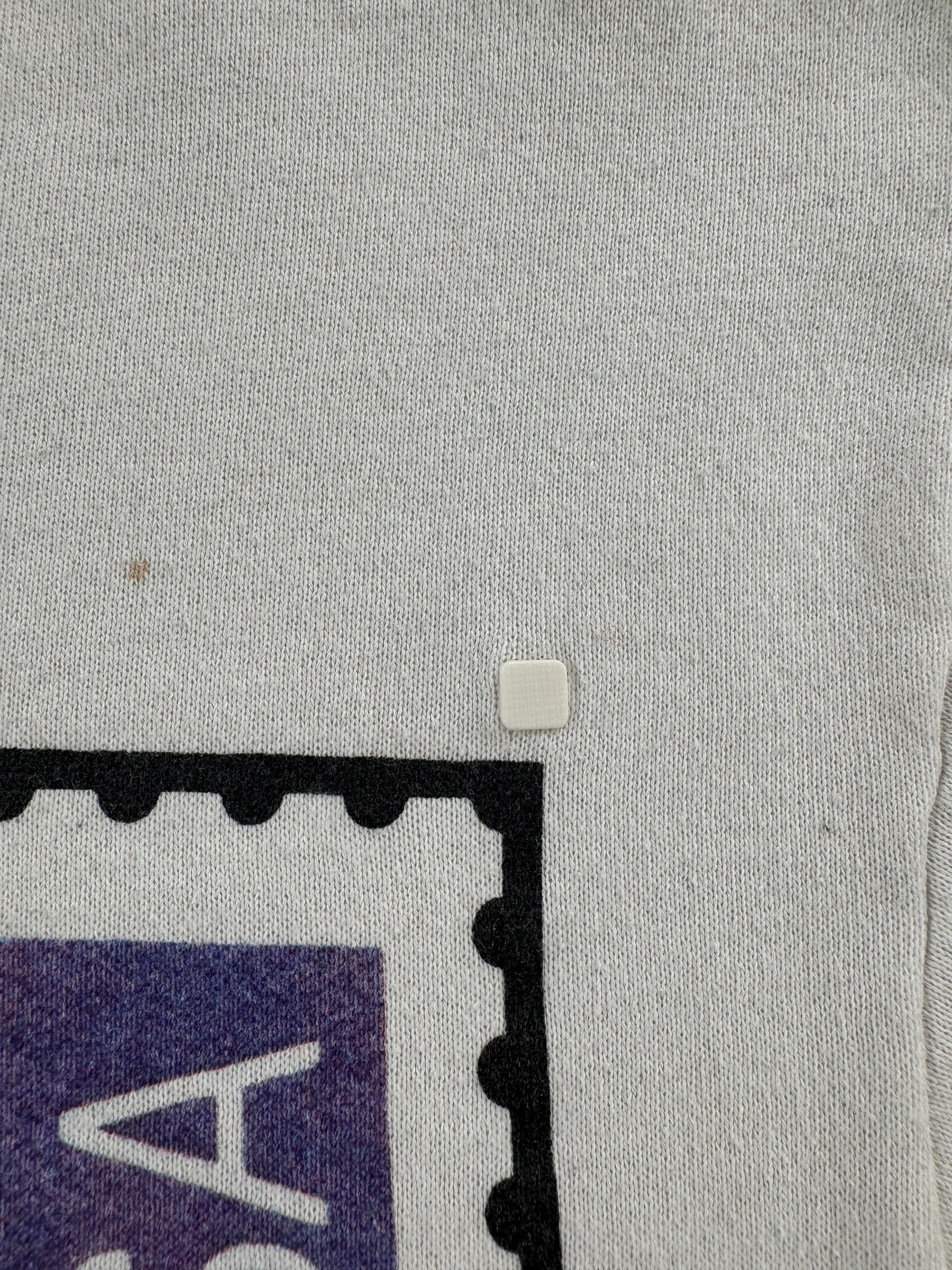 Plastic Patch on Vintage Elvis Presley Crewneck AS IS SZ L