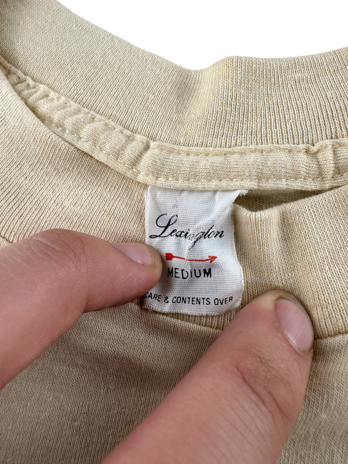 Tag on Vintage Skagit Valley Tee SZ M (Fits S)