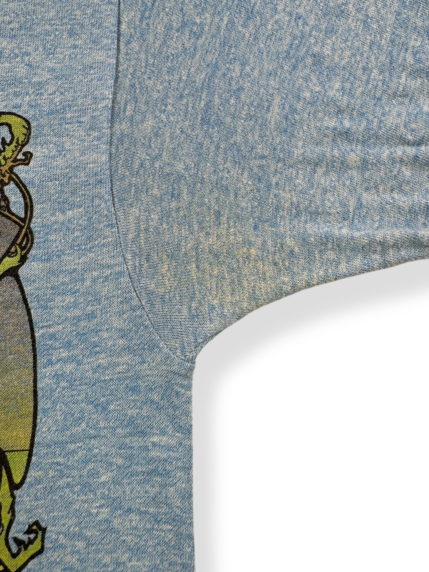 Stain on Vintage 1977 Yes World Tour Tee SZ XS