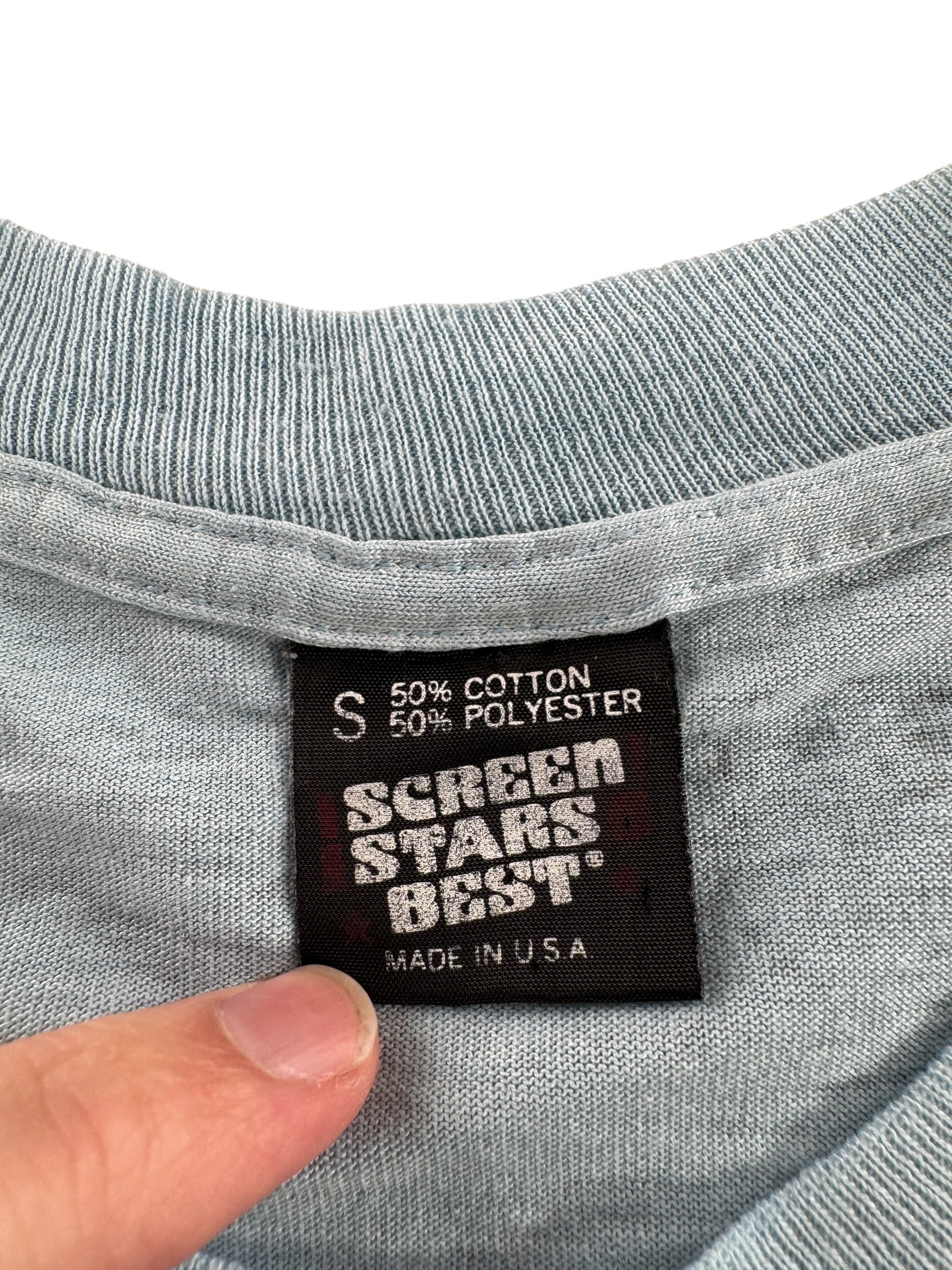 Tag on Vintage Fraser Schools Tee SZ S