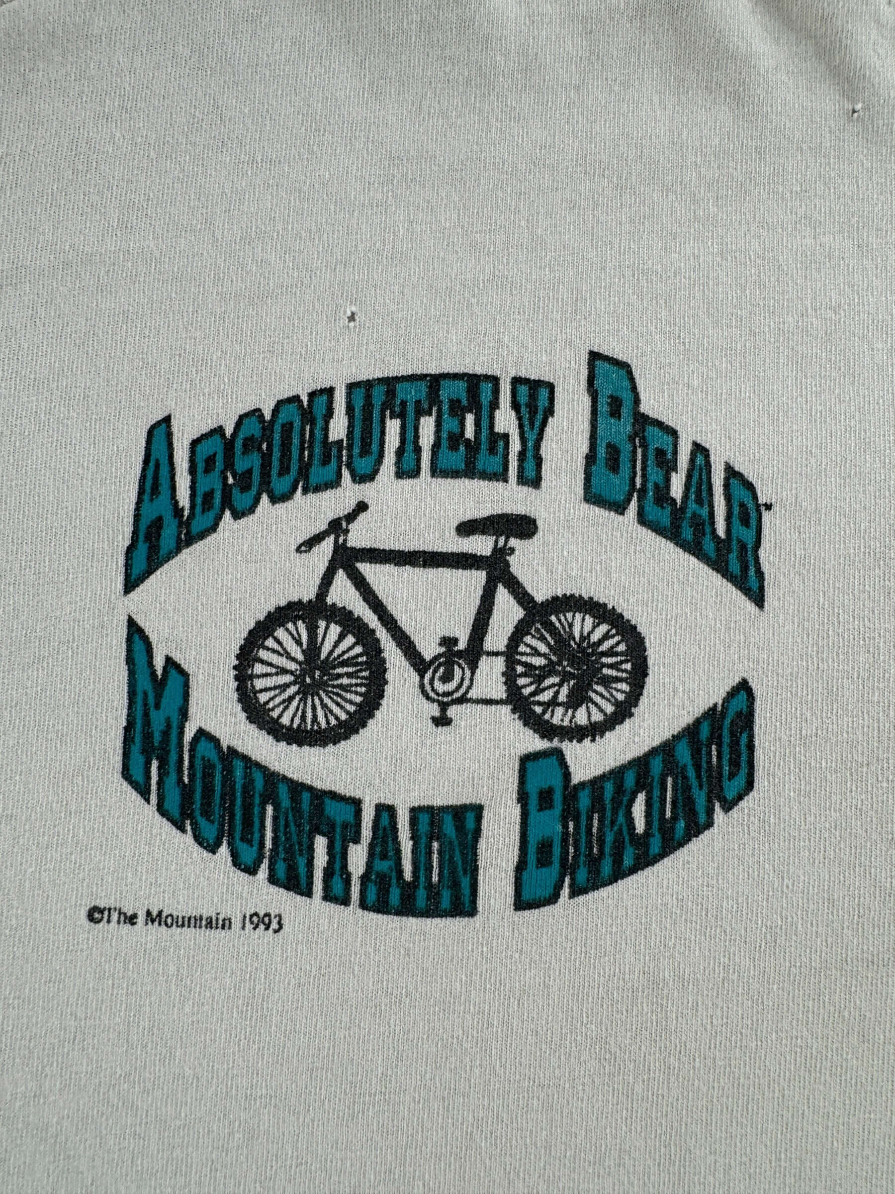 Graphic of Vintage Grateful Dead Mountain Biking Tee SZ XL