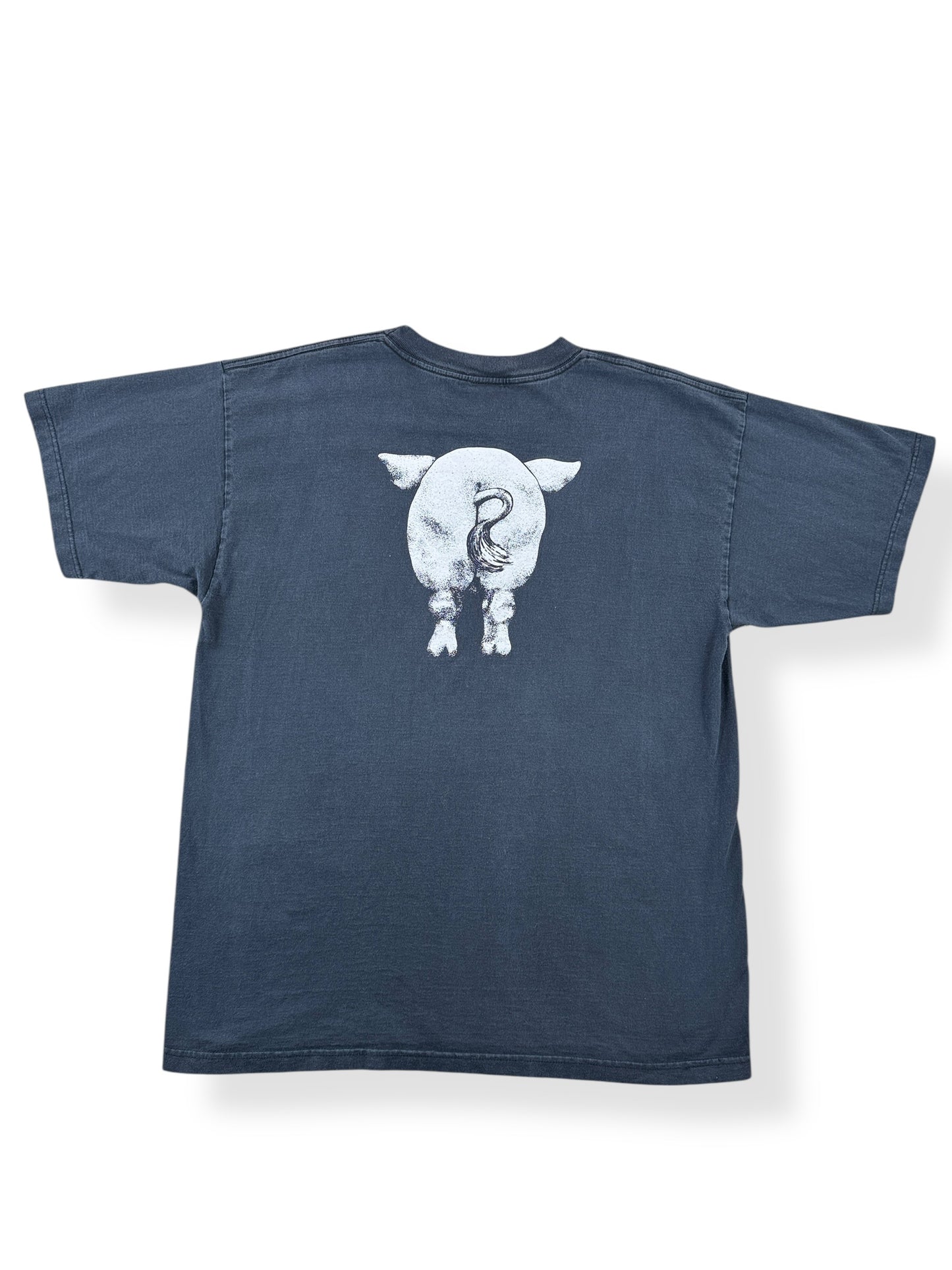 Back of Vintage Front and Back Pig Tee SZ XL (Fits L)