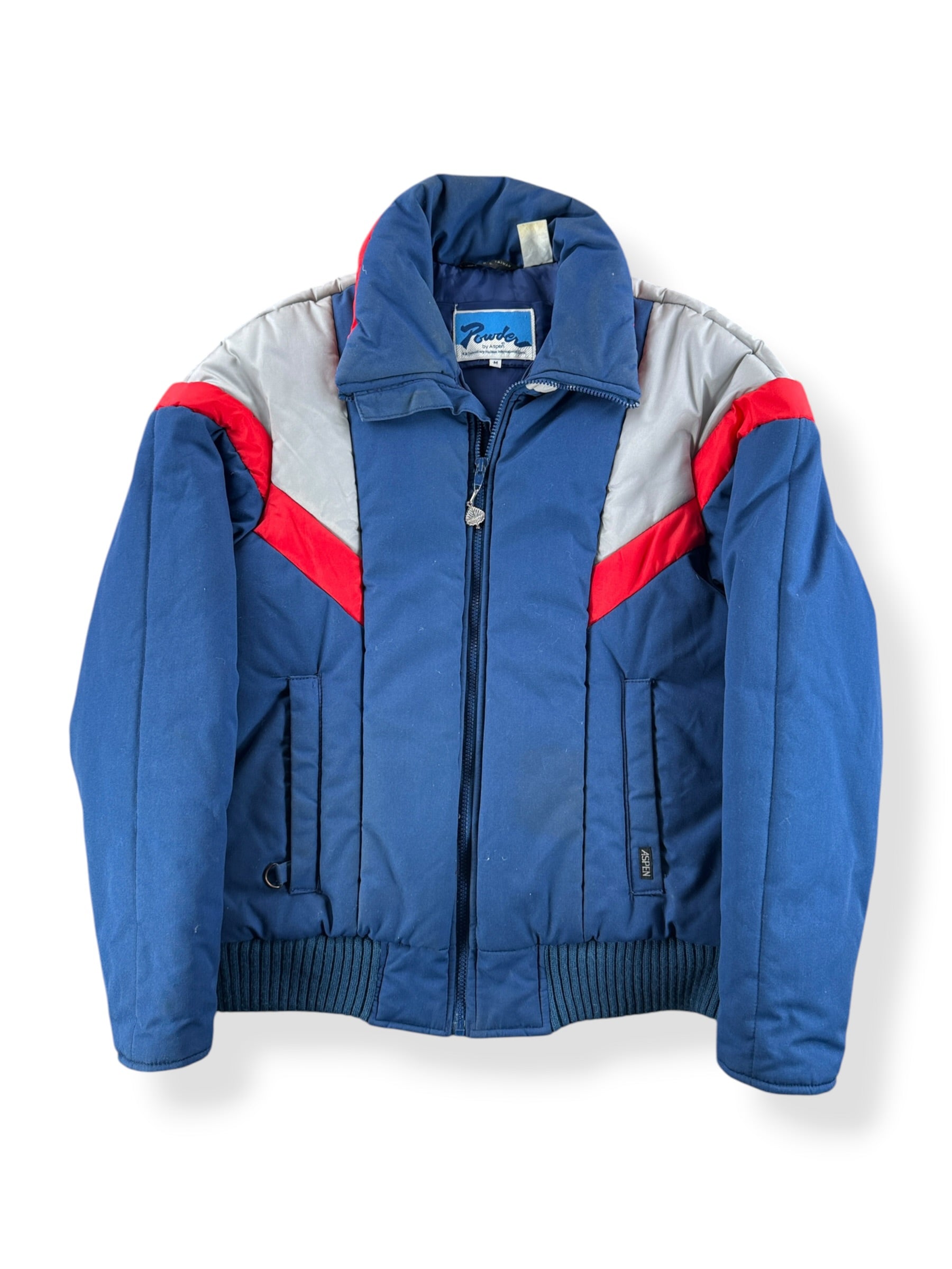 Front of Vintage Aspen Powder Ski Jacket SZ M