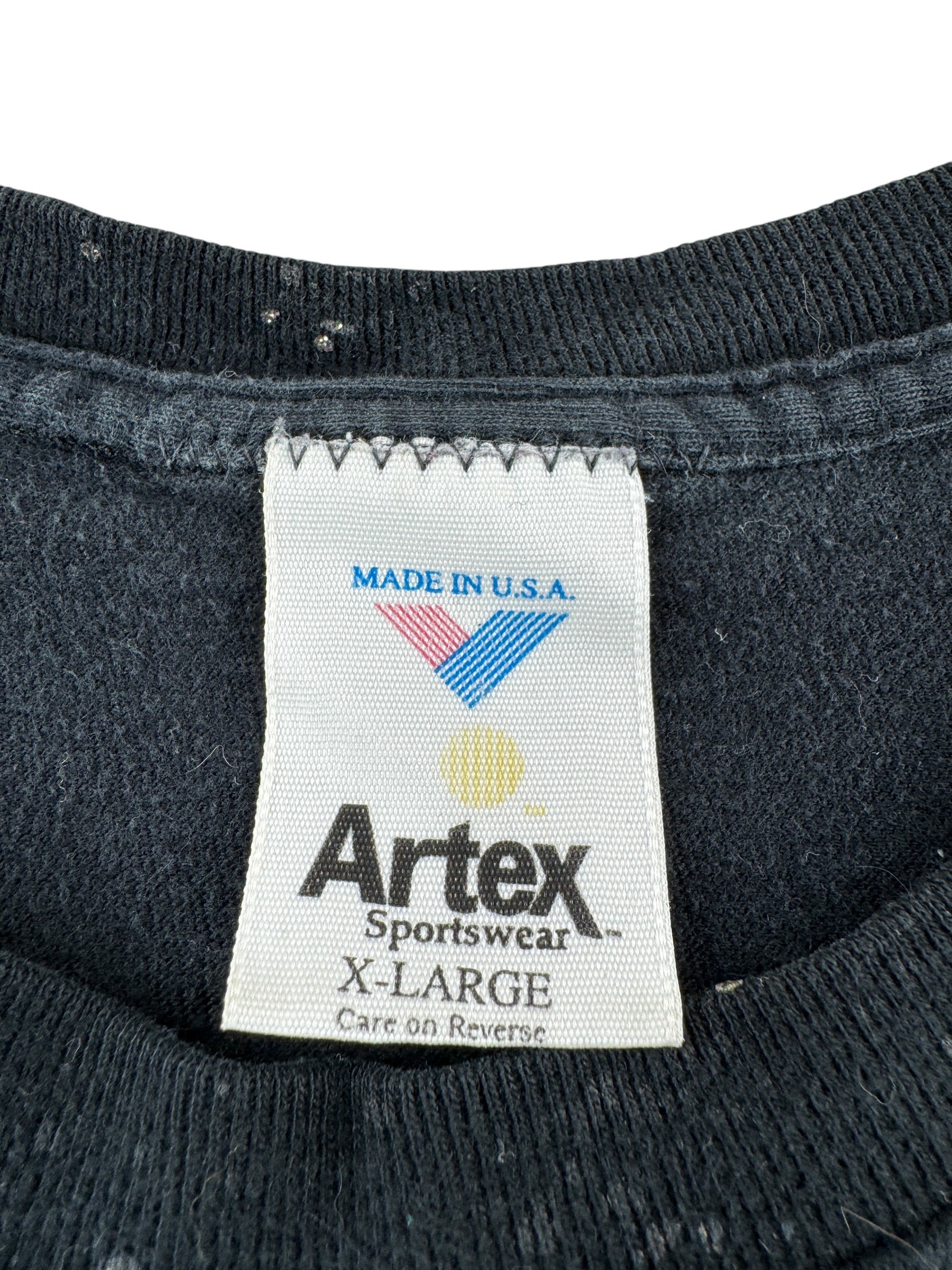 Tag on Vintage Artex Star Wars AOP Tee SZ XL