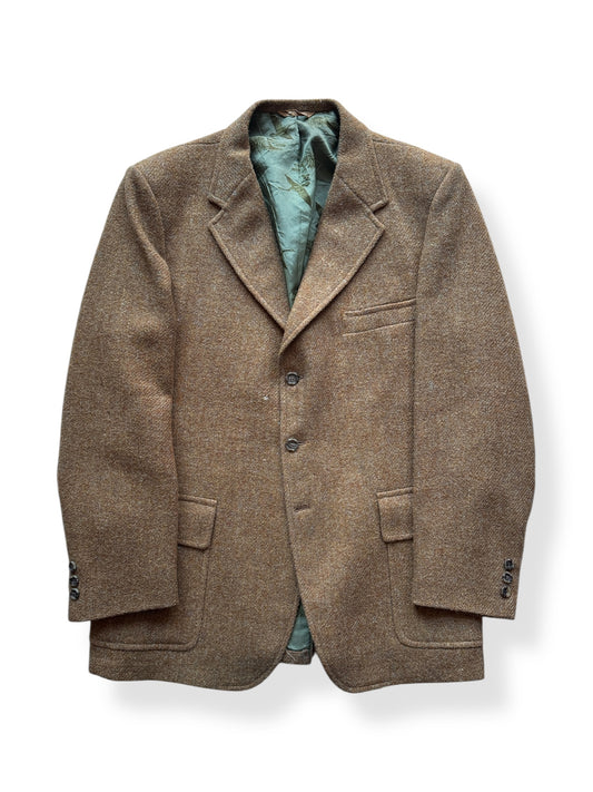 Front of Eddie Bauer Harris Tweed Sportcoat SZ L