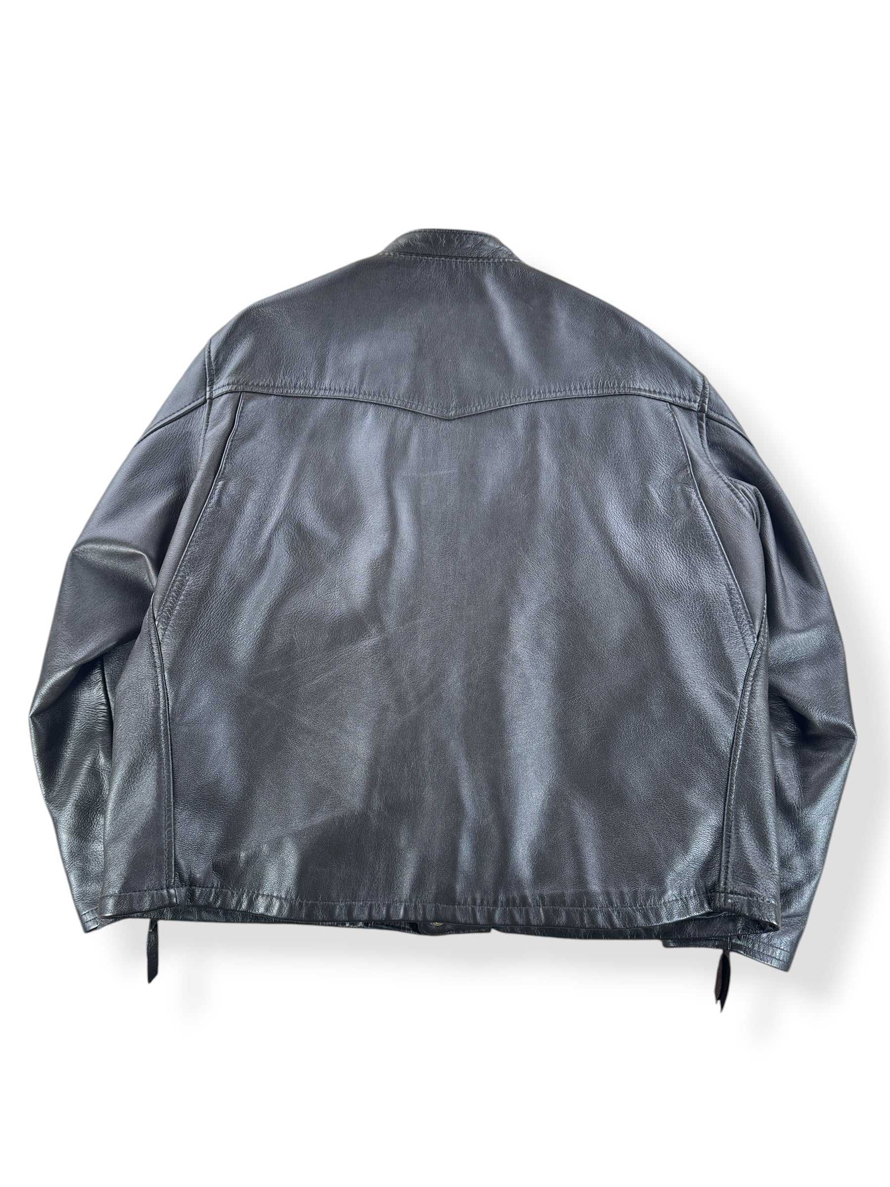 Back of 2018 Langlitz Cascade Moto Leather Jacket SZ 52