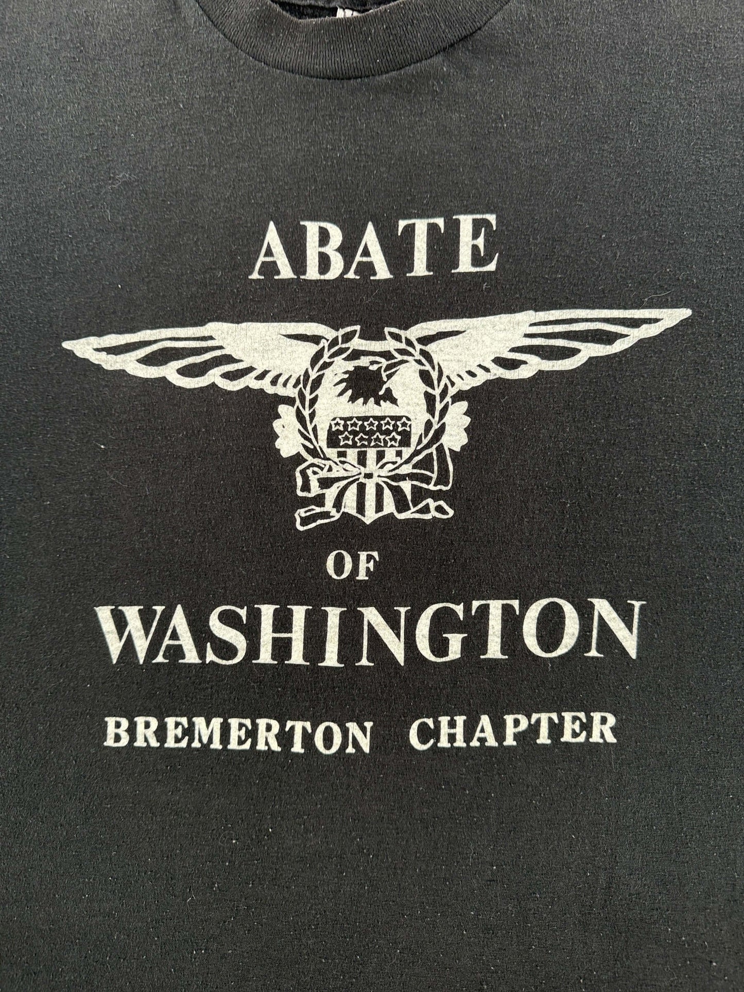 Graphic of Vintage Abate of Washington Tee SZ L (Fits M)