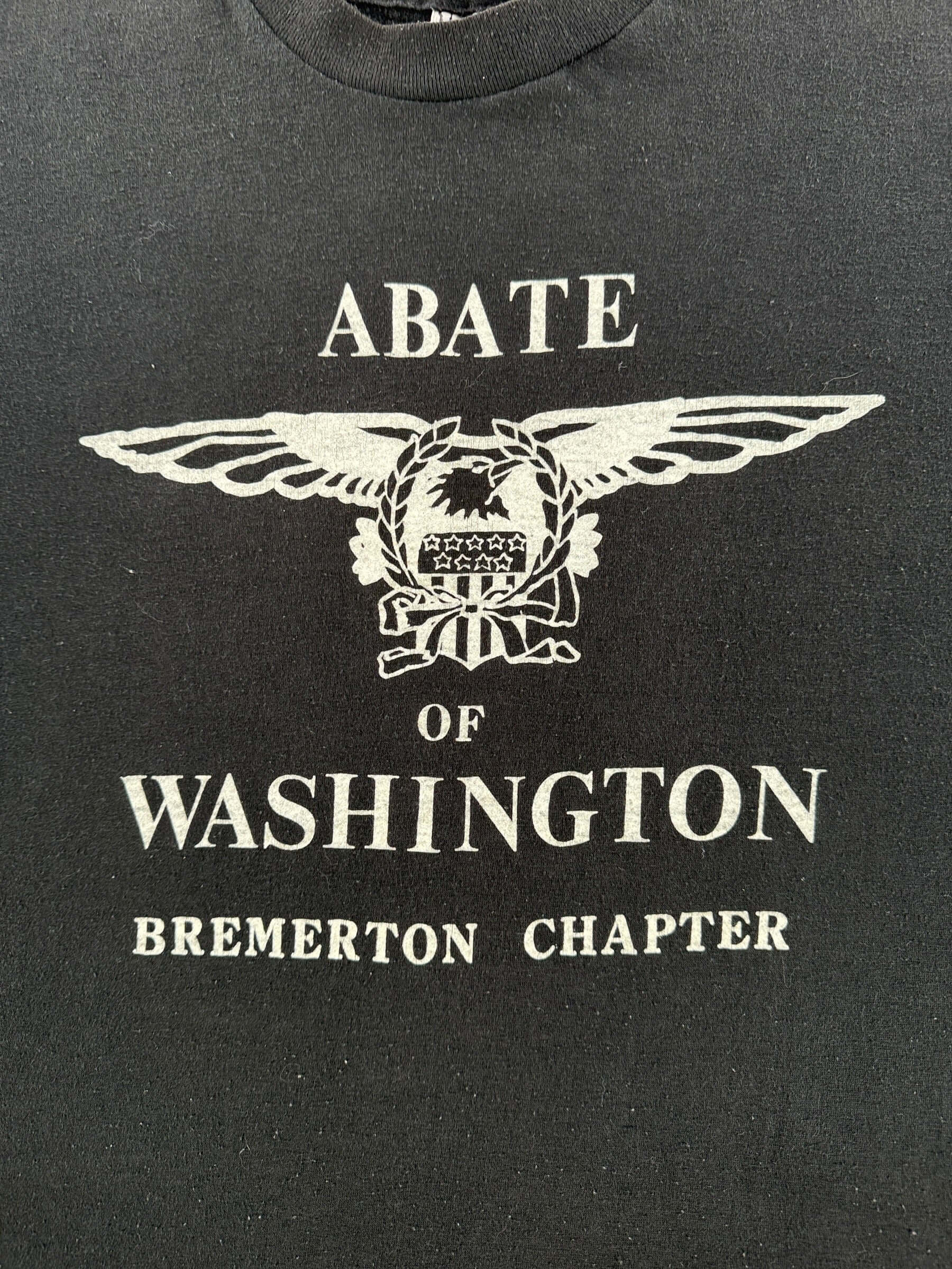 Graphic of Vintage Abate of Washington Tee SZ L (Fits M)