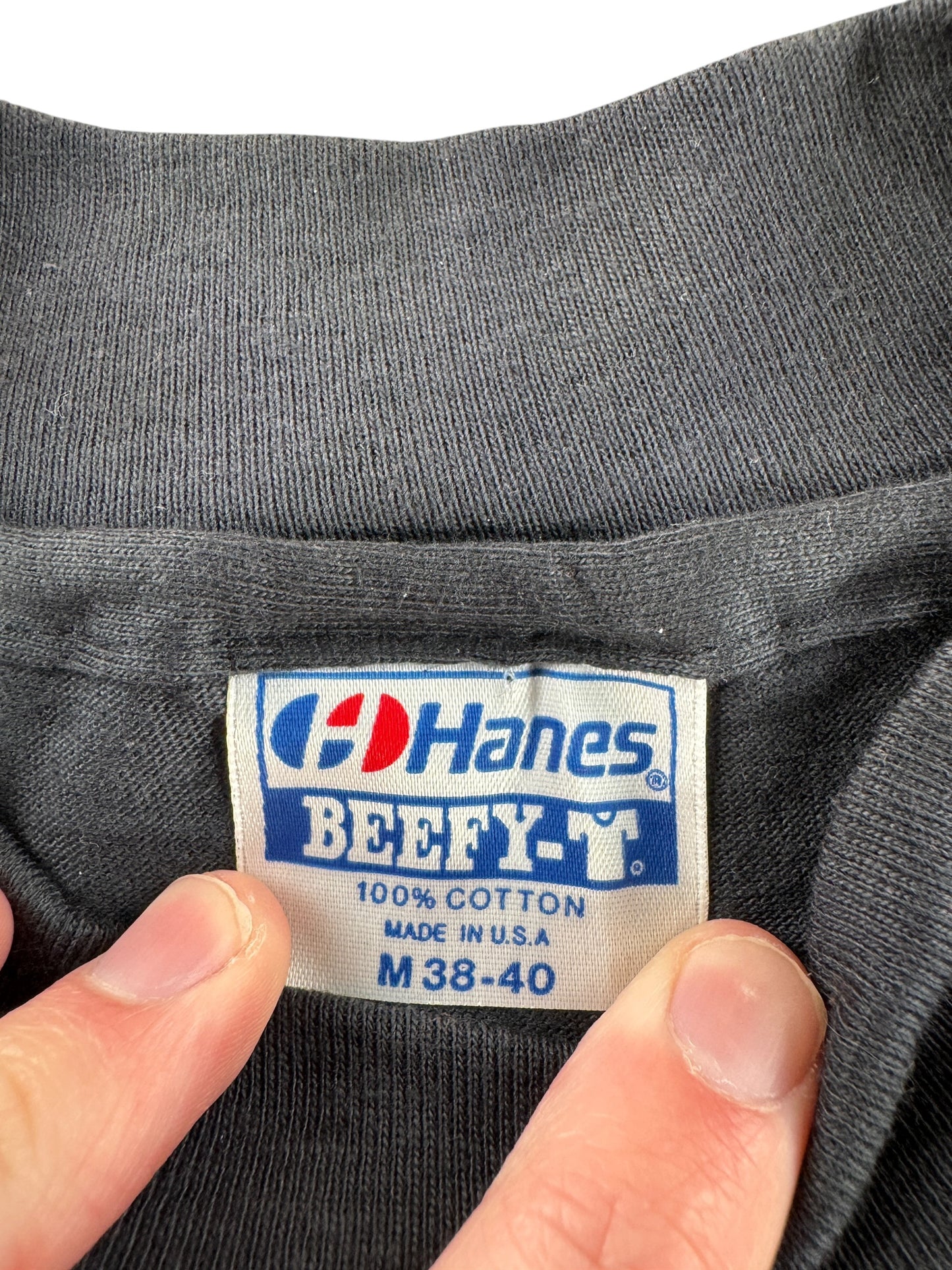 Tag on Vintage Apol's Harley Davidson Raymond MN Tee SZ M (Fits S)