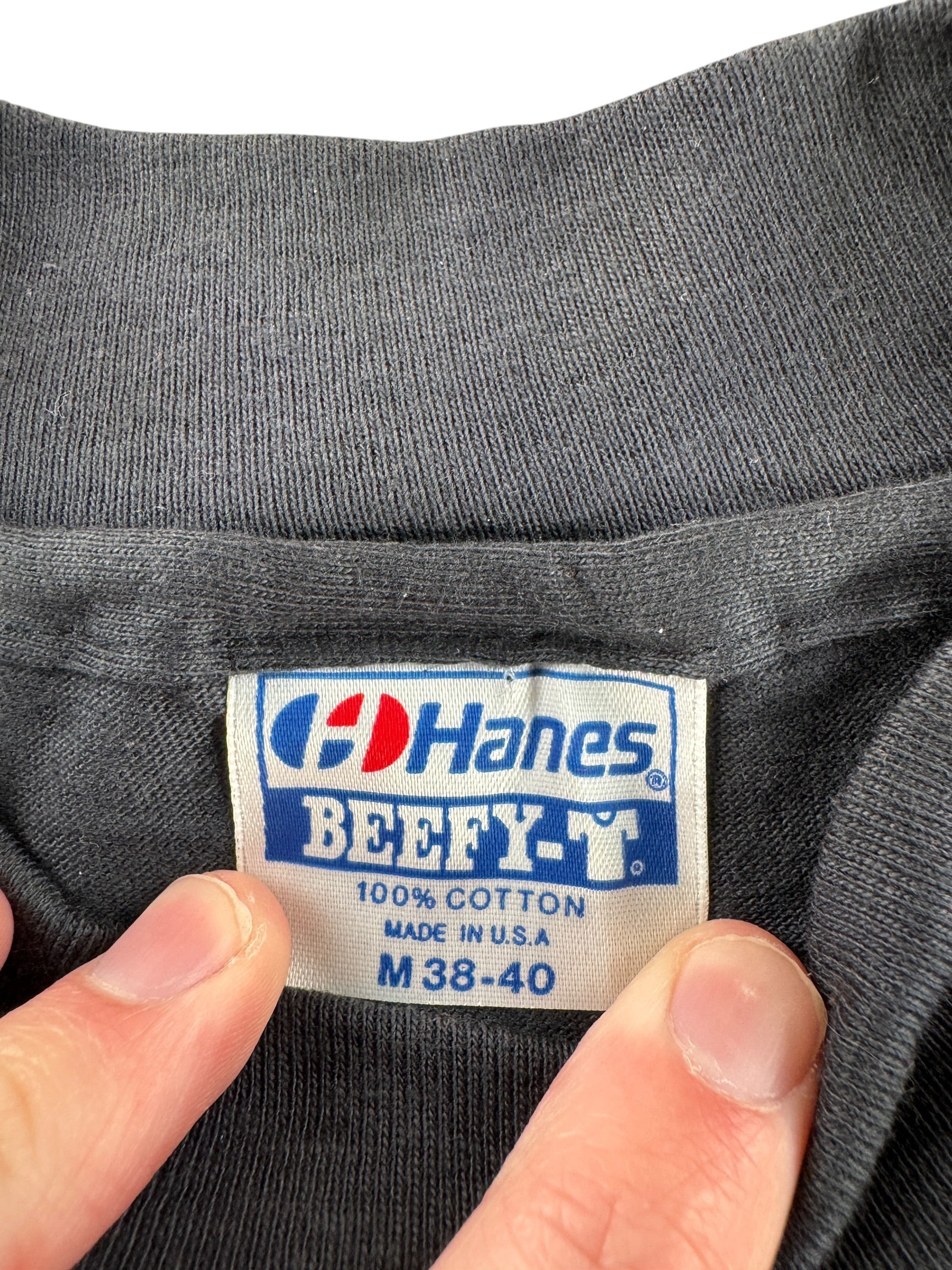 Tag on Vintage Apol's Harley Davidson Raymond MN Tee SZ M (Fits S)