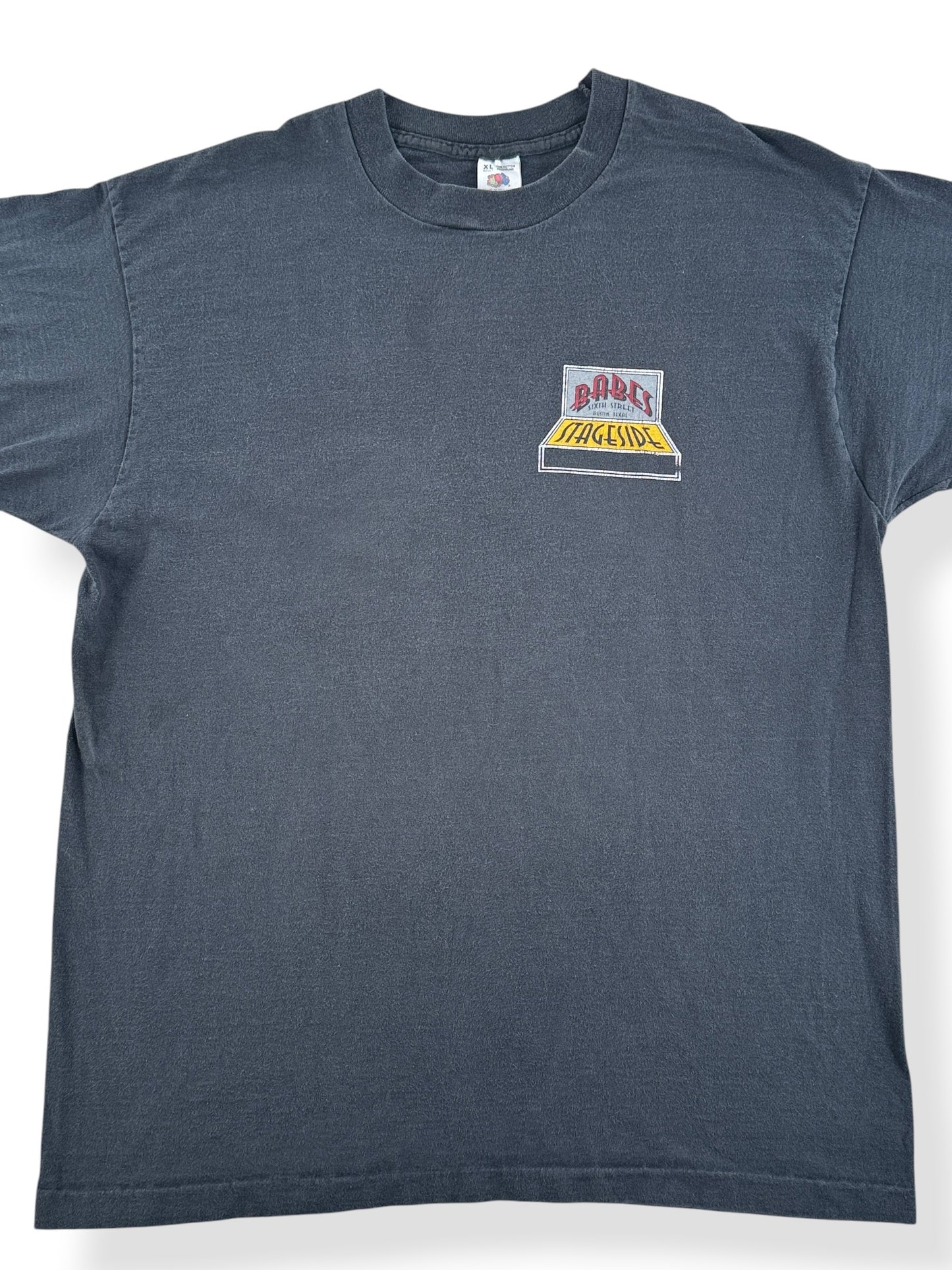 Front Close Up of Vintage 1991 Babes Austin Tee SZ XL (Fits L)