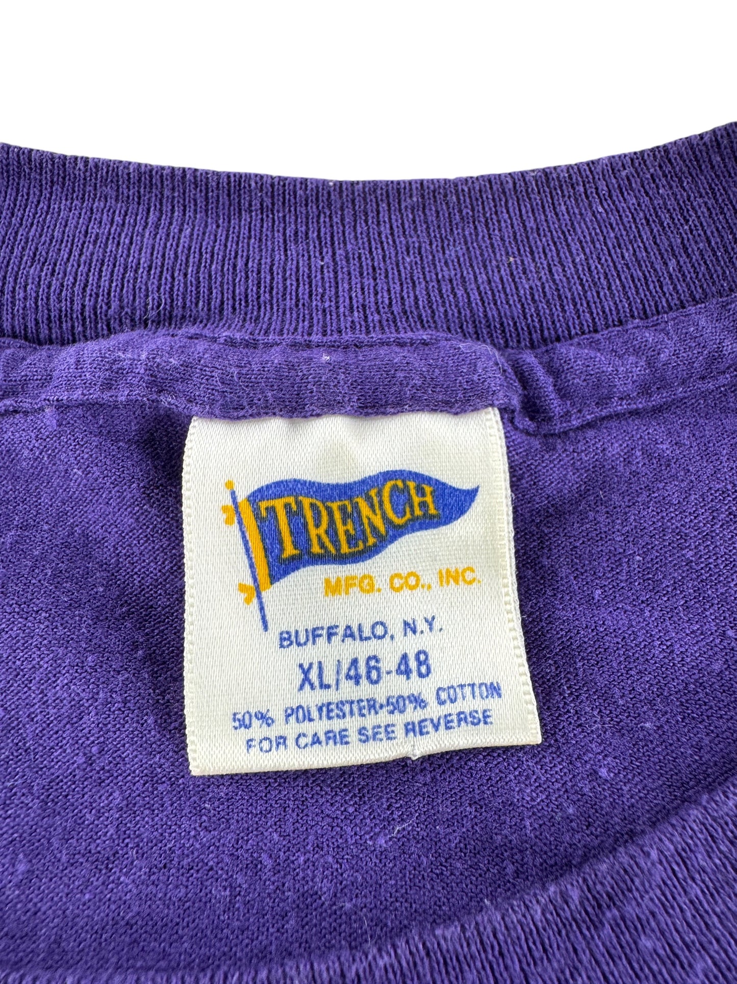 Tag on Vintage 1991 Rose Bowl Washington Huskies Tee SZ XL (Fits L)