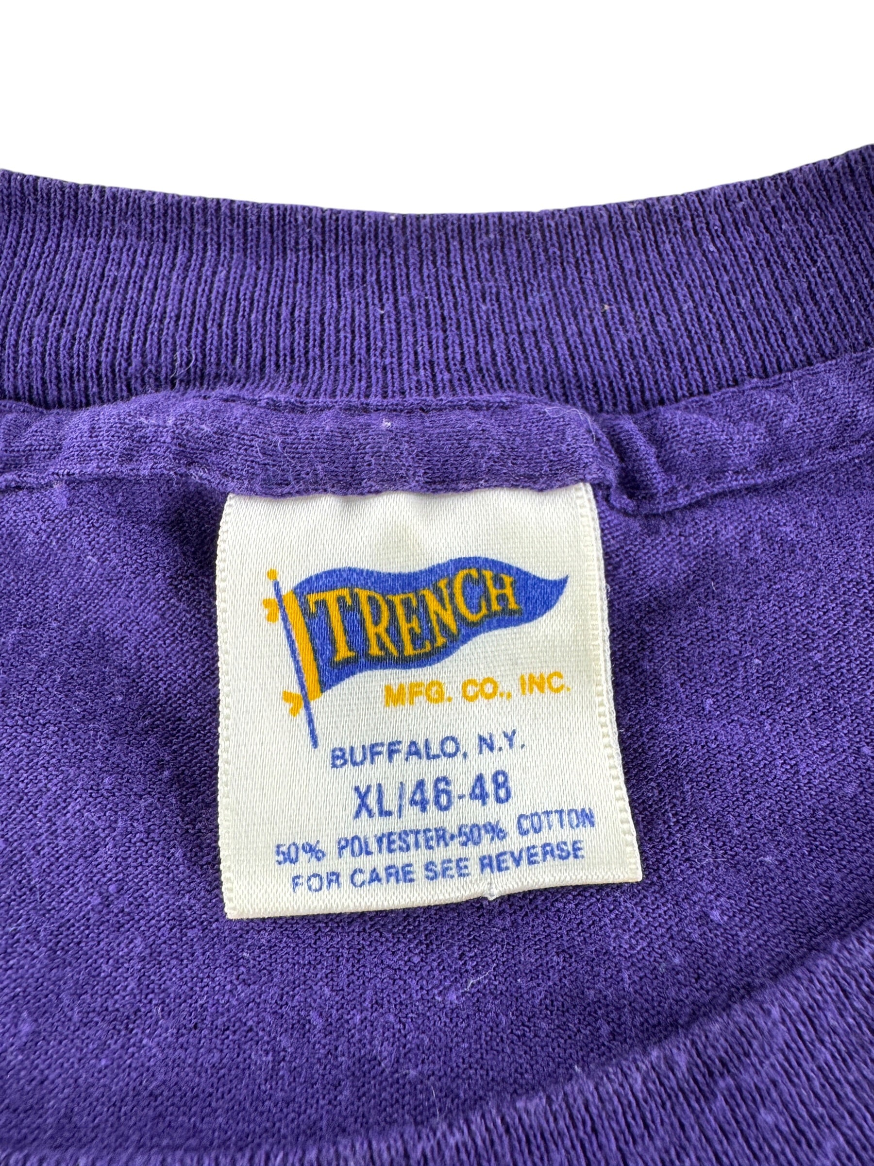 Tag on Vintage 1991 Rose Bowl Washington Huskies Tee SZ XL (Fits L)