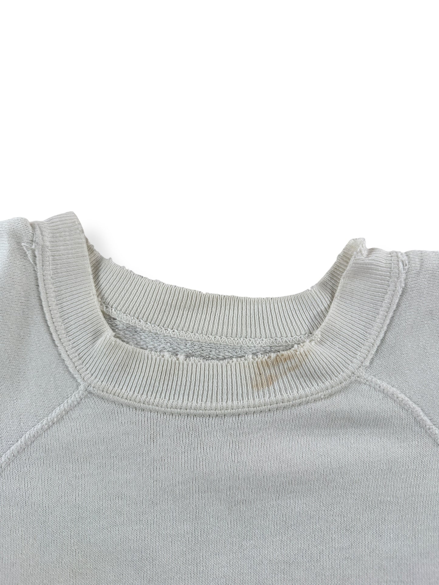 Collar on Vintage 60s Primo Beer Shortsleeve Sweatshirt SZ M