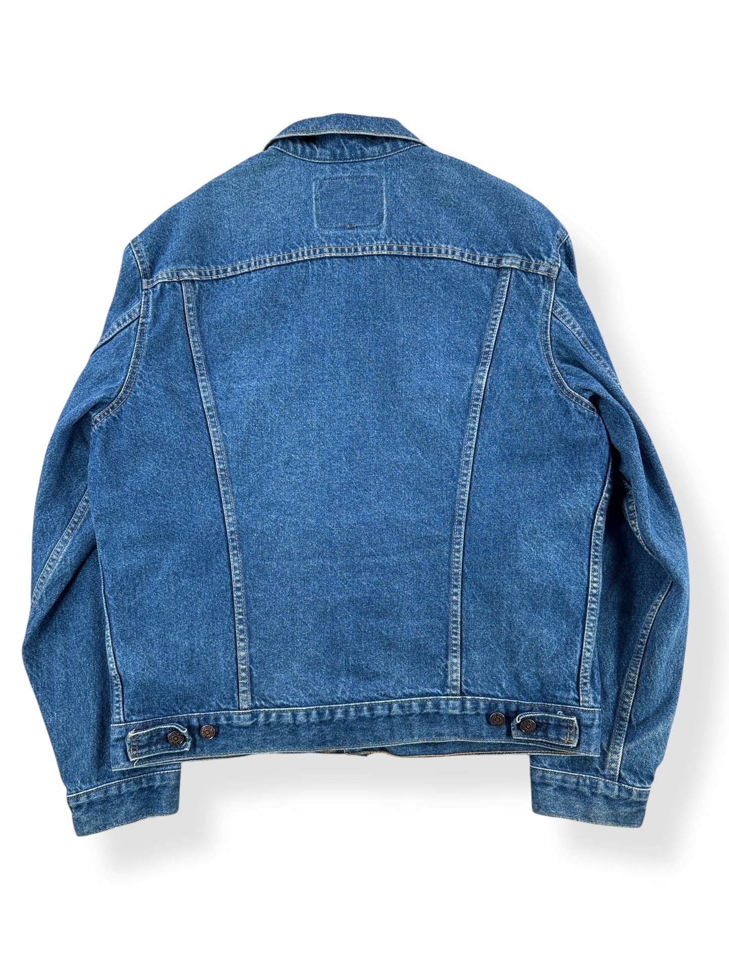 Back of Vintage Made in USA Levis Type 3 71506-0216 SZ 46L