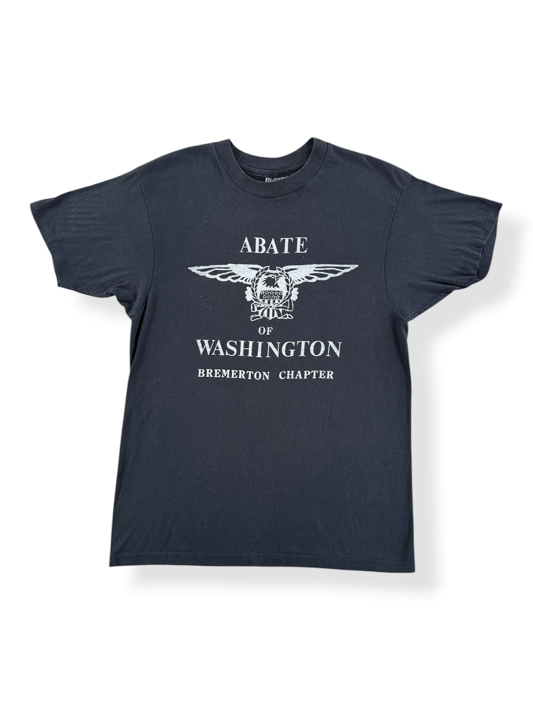 Front of Vintage Abate of Washington Tee SZ L (Fits M)
