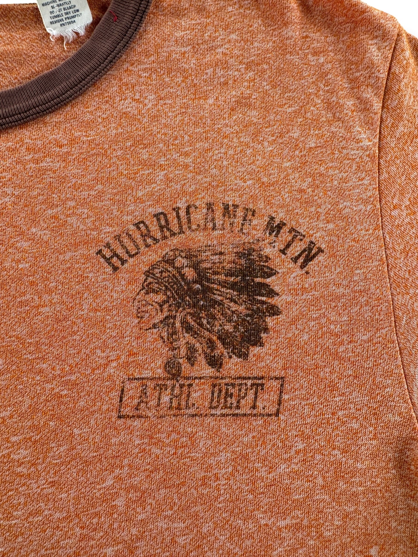 Graphic of Vintage Hurricane Mtn. Ringer Tee SZ L (Fits M)