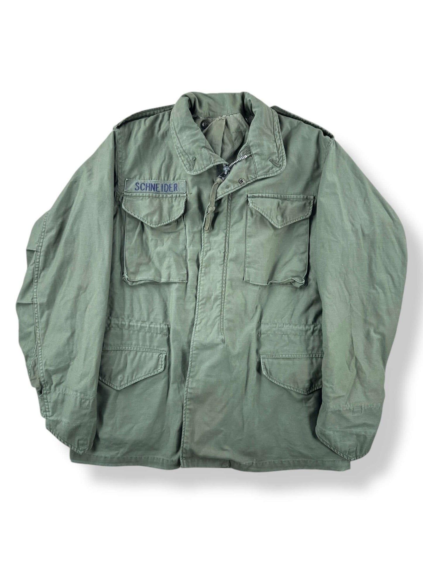 Front of Vintage M-65 Field Jacket SZ L