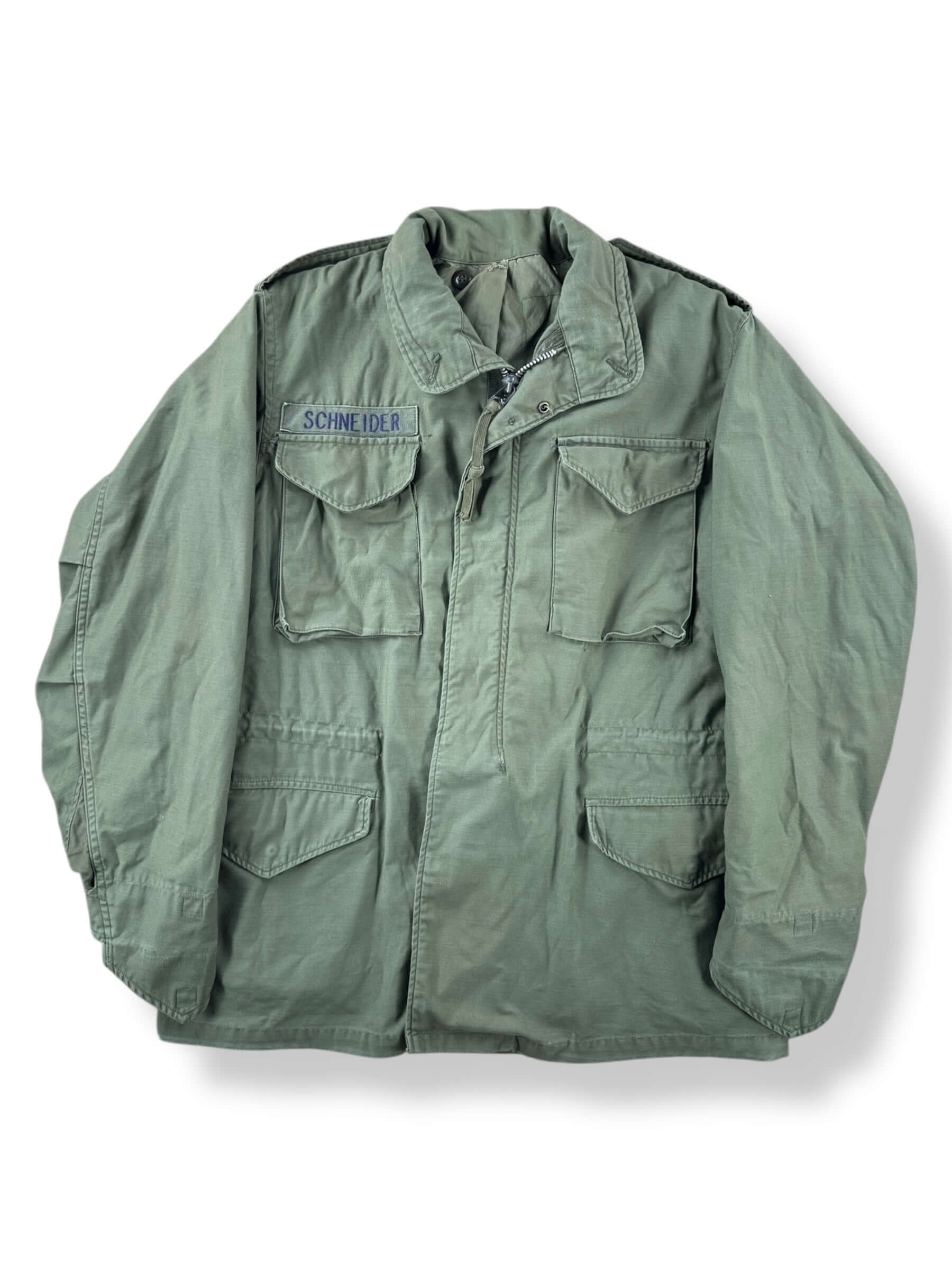 Front of Vintage M-65 Field Jacket SZ L