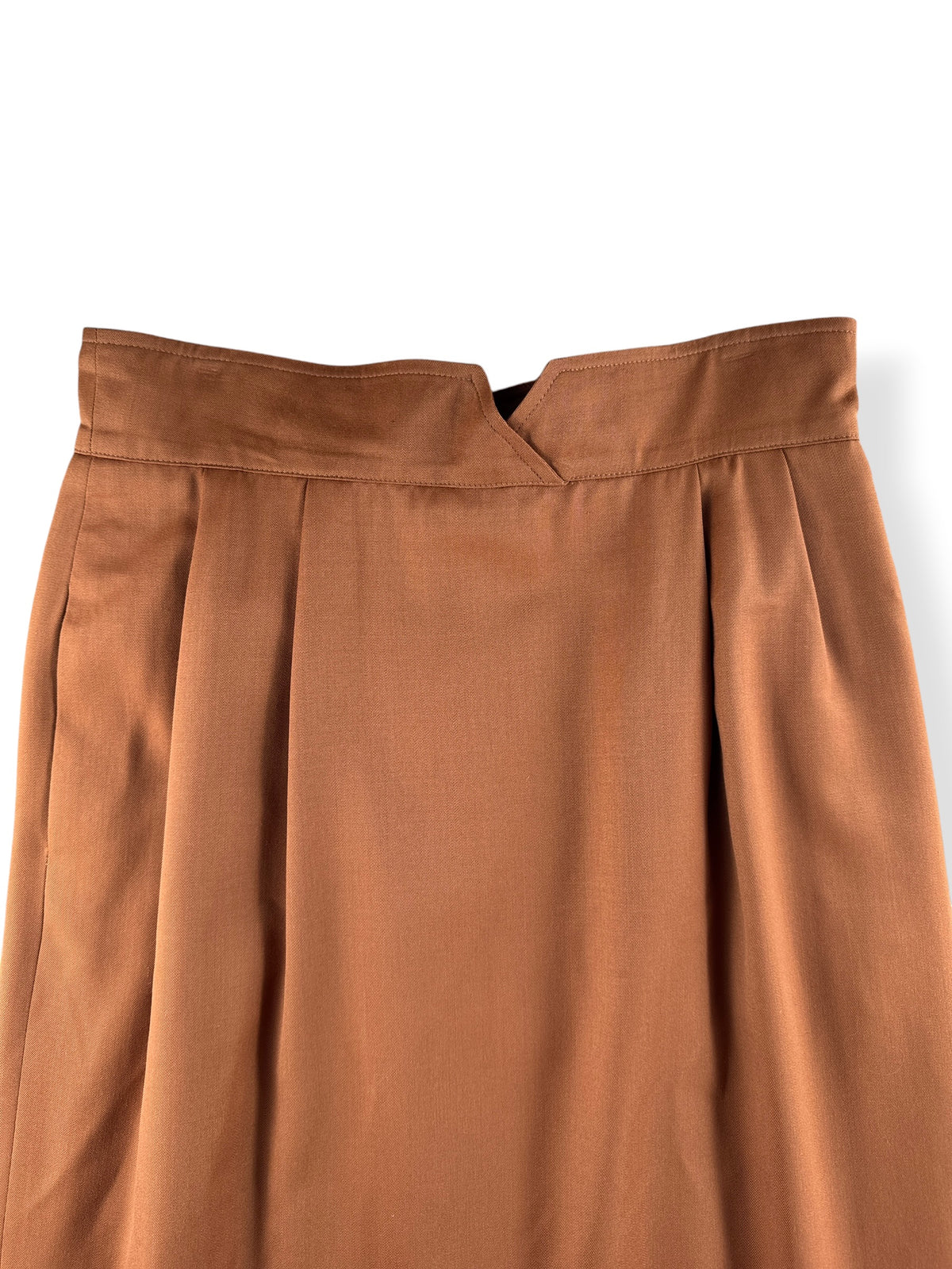 Top of Vintage 1990s Perry Ellis Wool Skirt W30