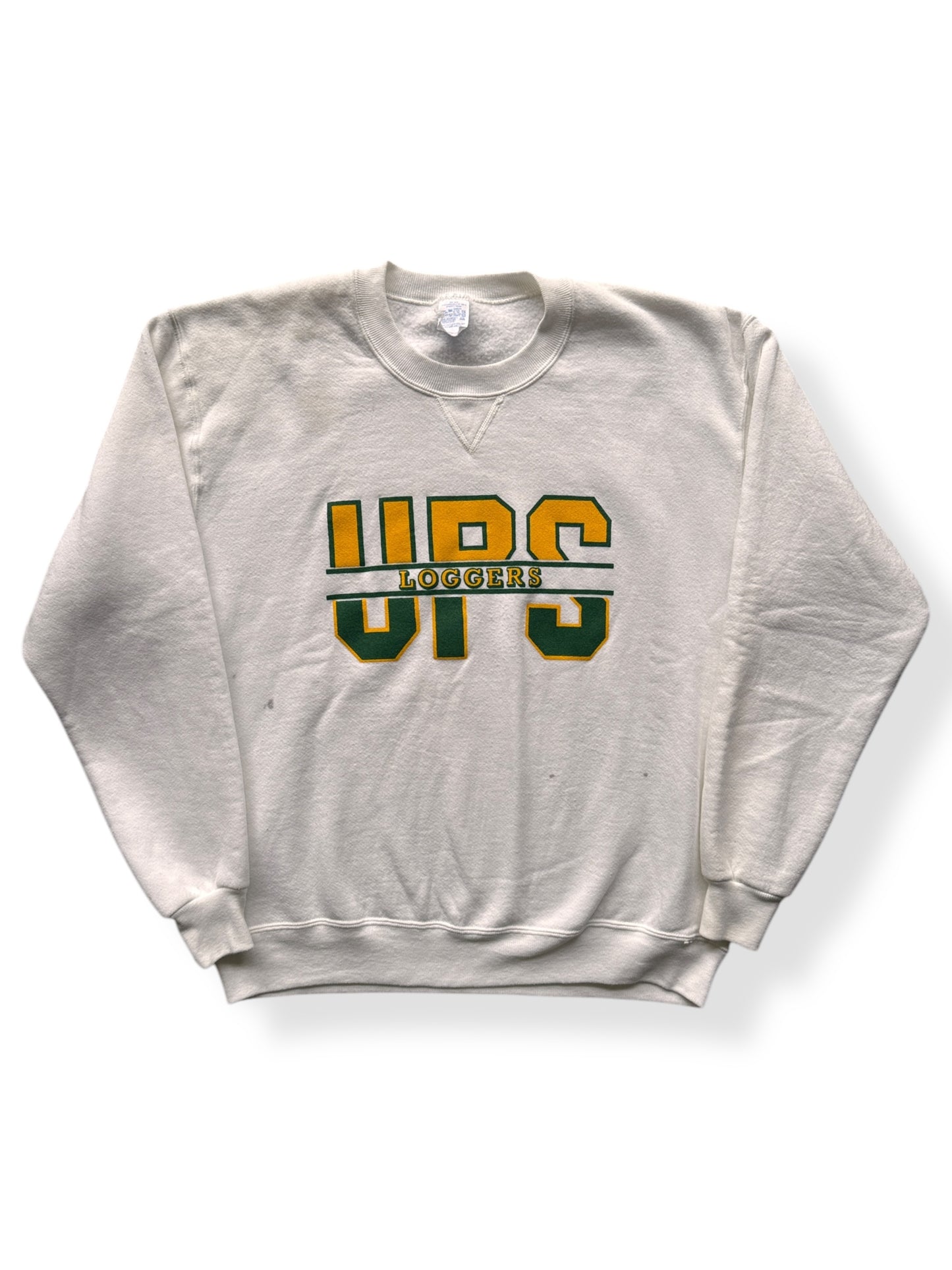 Front of Vintage UPS Loggers Crewneck SZ L