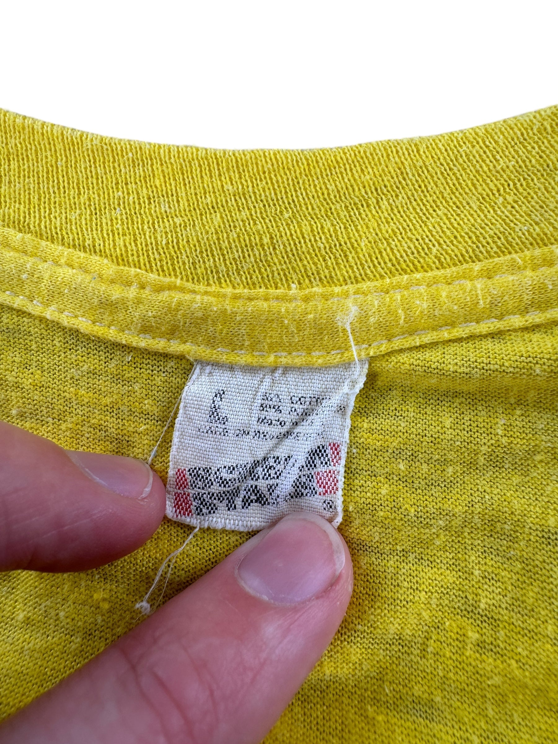 Tag on Vintage Washington Duckies Rain Tee SZ S