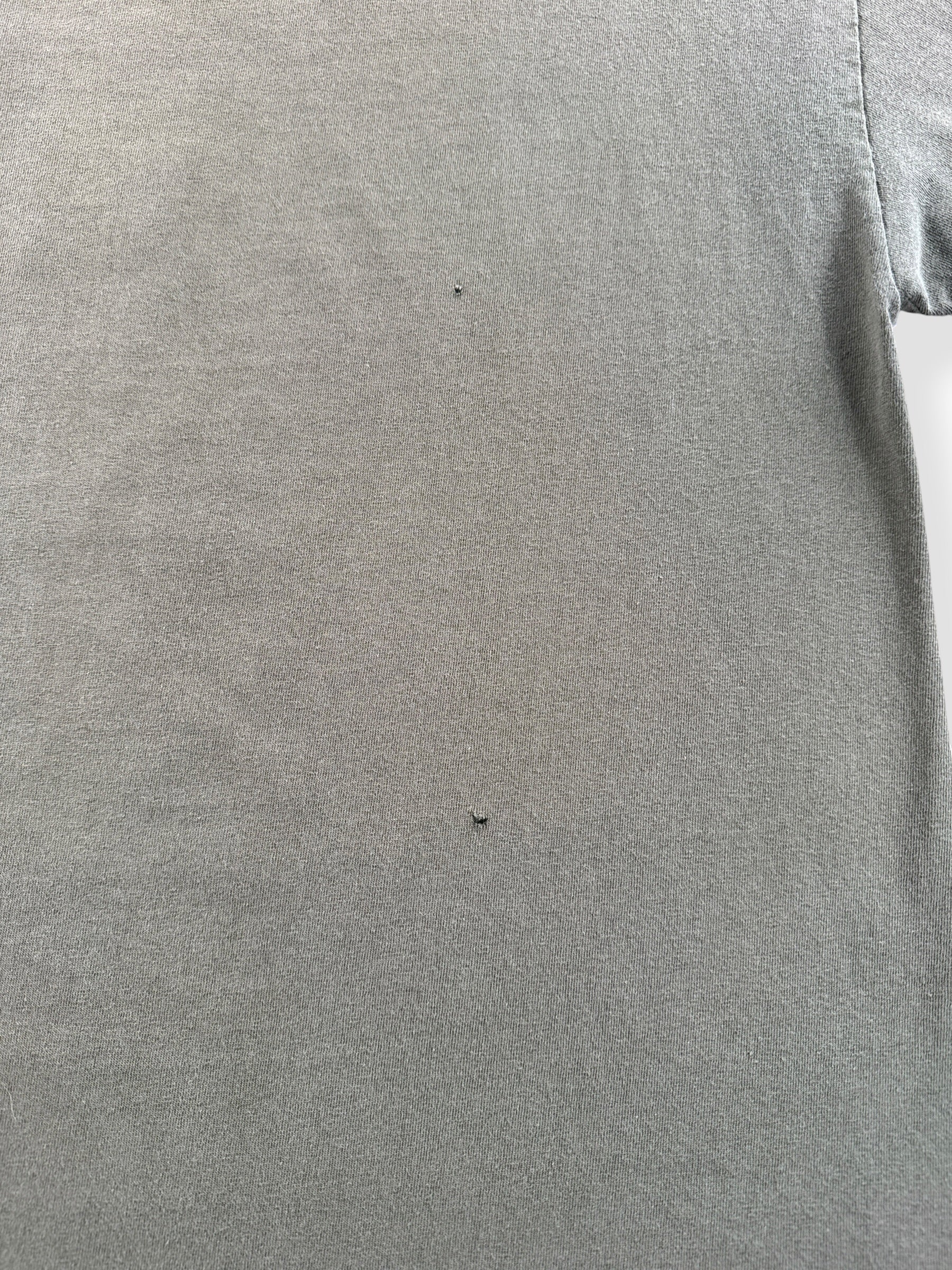 Holes on Vintage Smile Wait For The Flash Tee SZ XL
