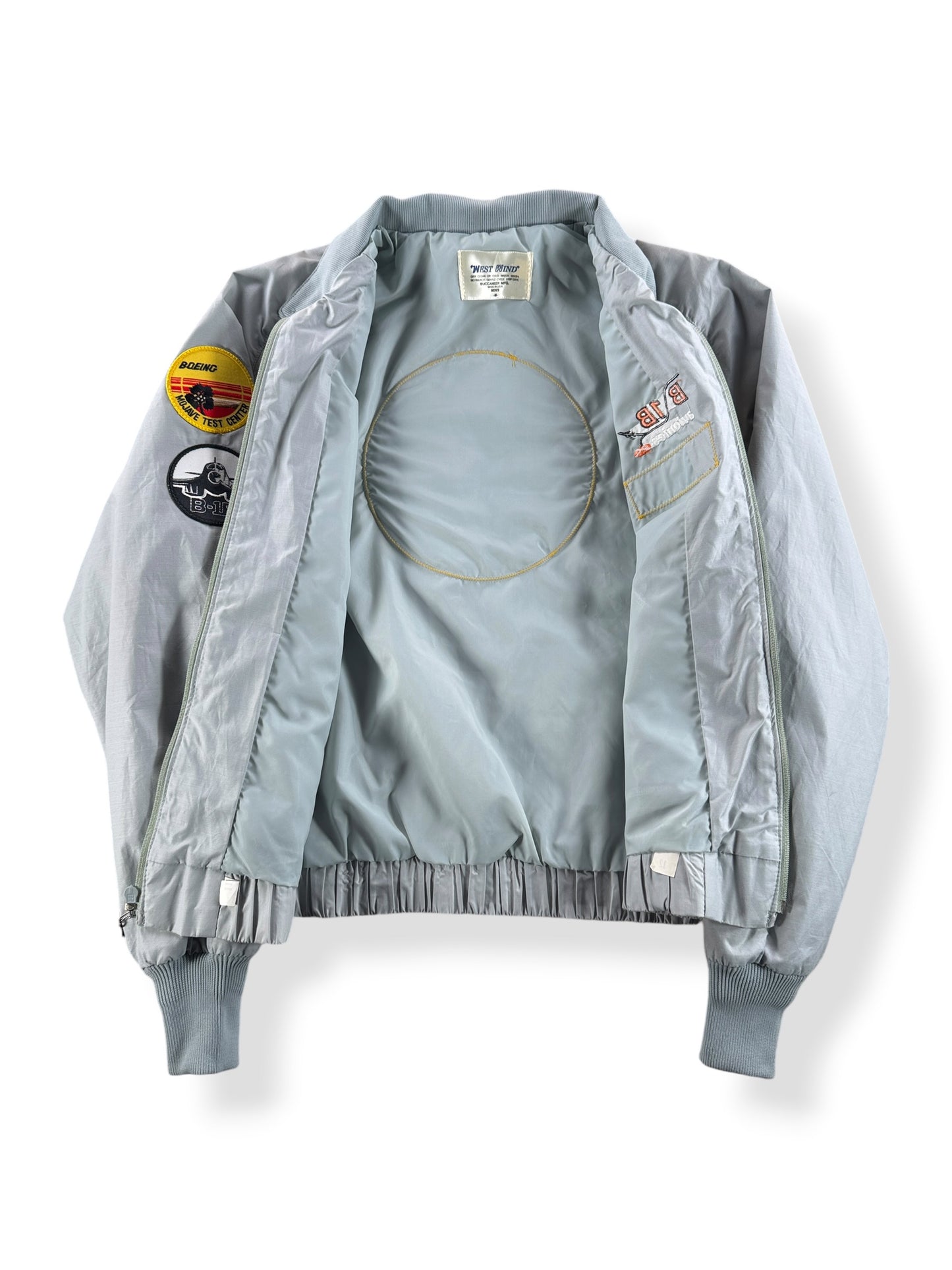 Inside of Vintage Boeing Advanced System Palmdale Jacket SZ M