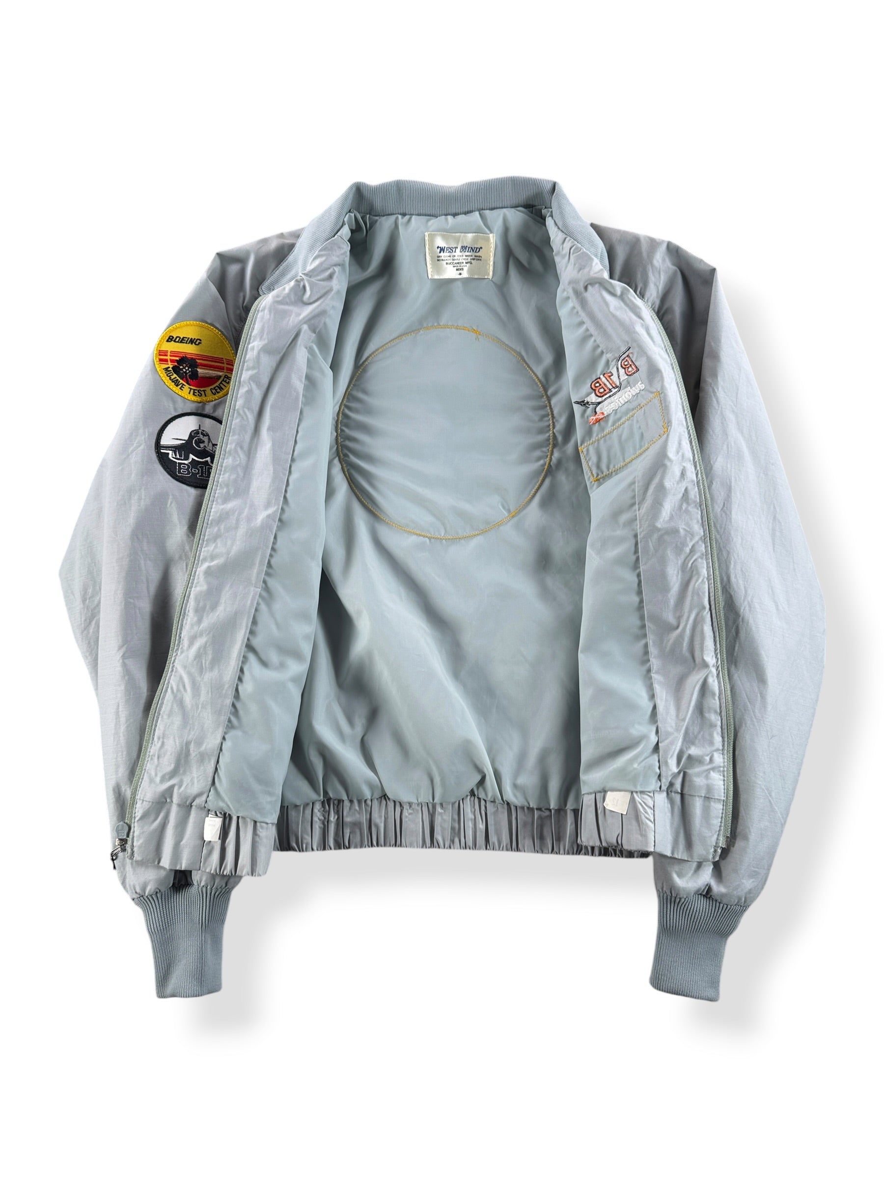 Inside of Vintage Boeing Advanced System Palmdale Jacket SZ M