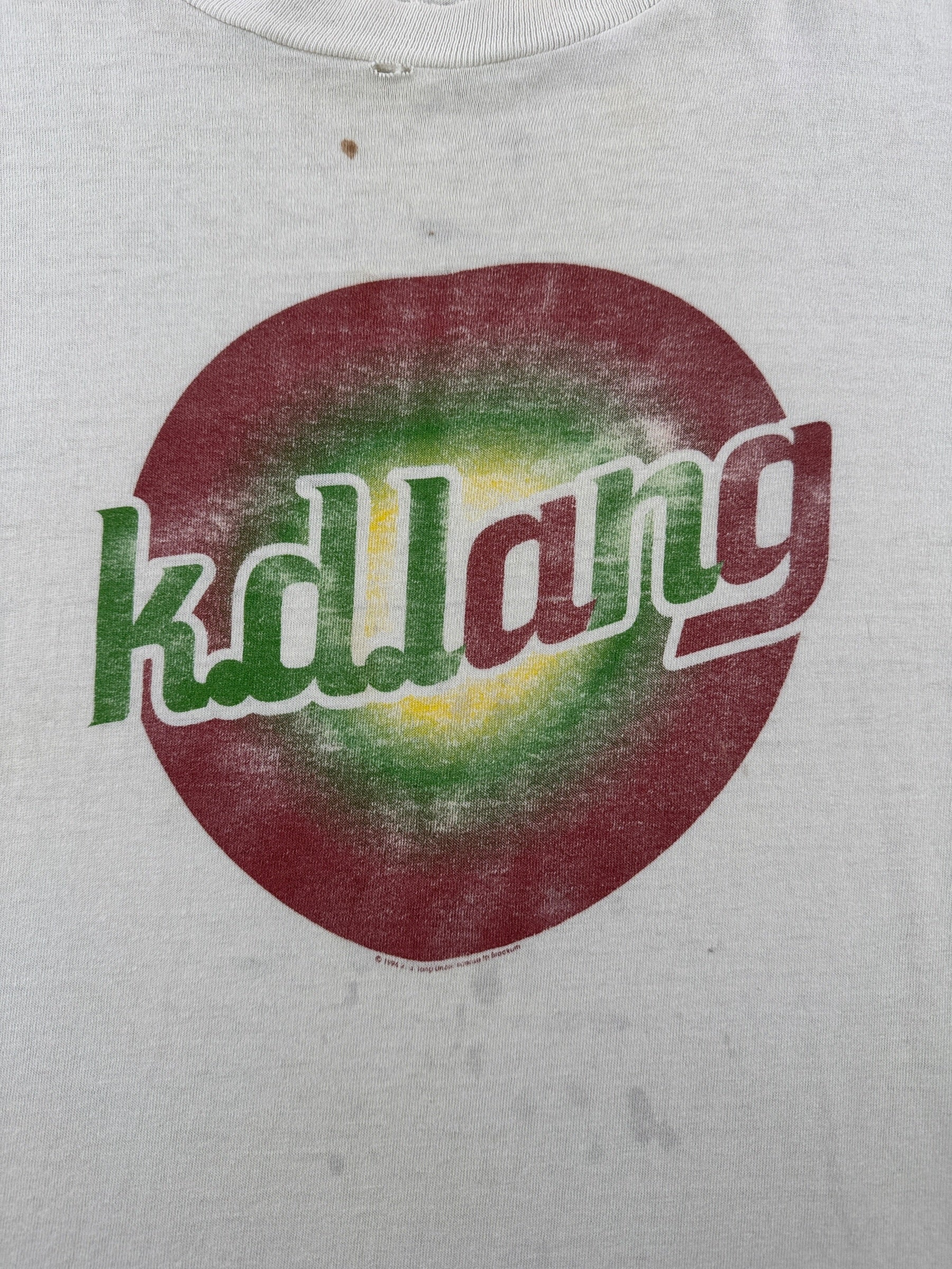 Graphic of Vintage Canadian Crooner K.D. Lang Long Sleeve Thrasher Tee SZ XL