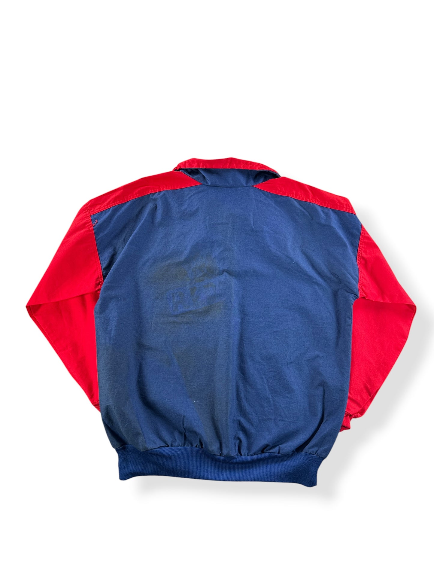 Back of Vintage NOS Pawtucket Red Sox Windbreaker SZ L