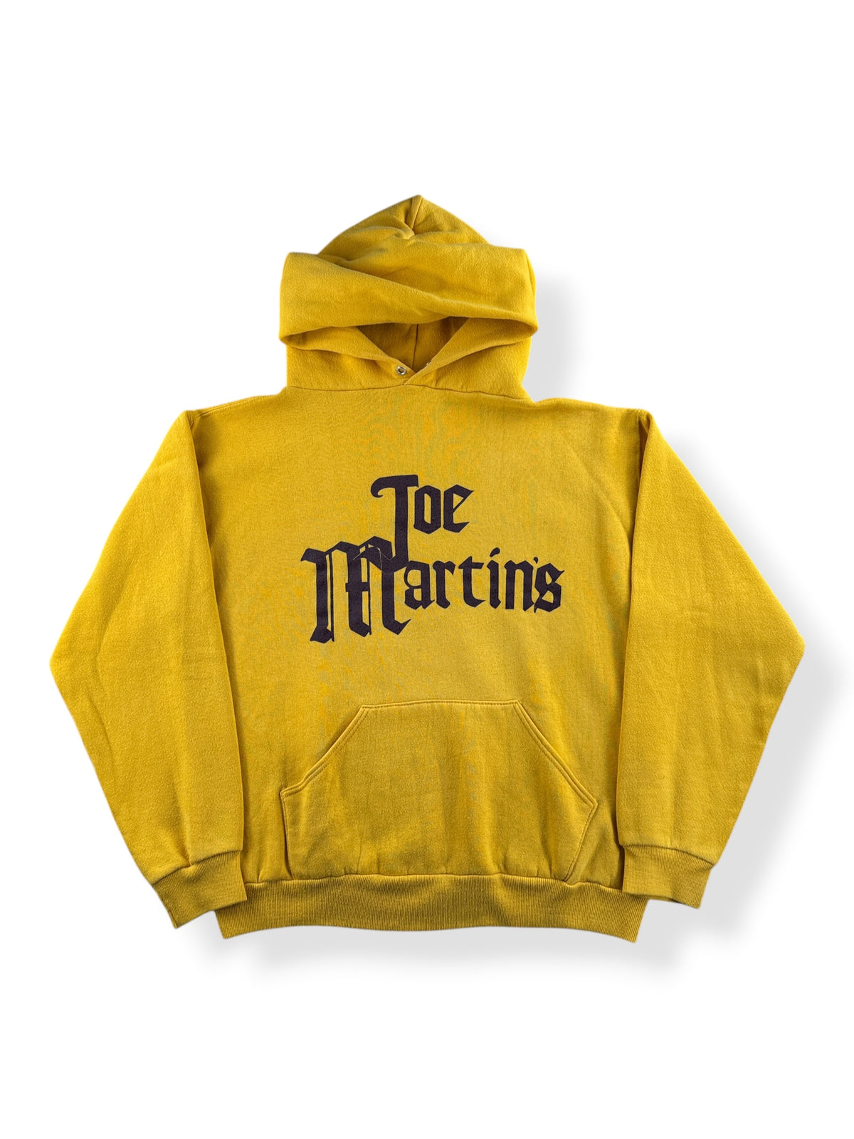 Front of Vintage Joe Martins Russell Athletic Hoodie SZ M