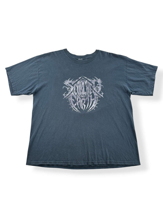 Front of Vintage Scorched Earth Metal Band Tee SZ XL