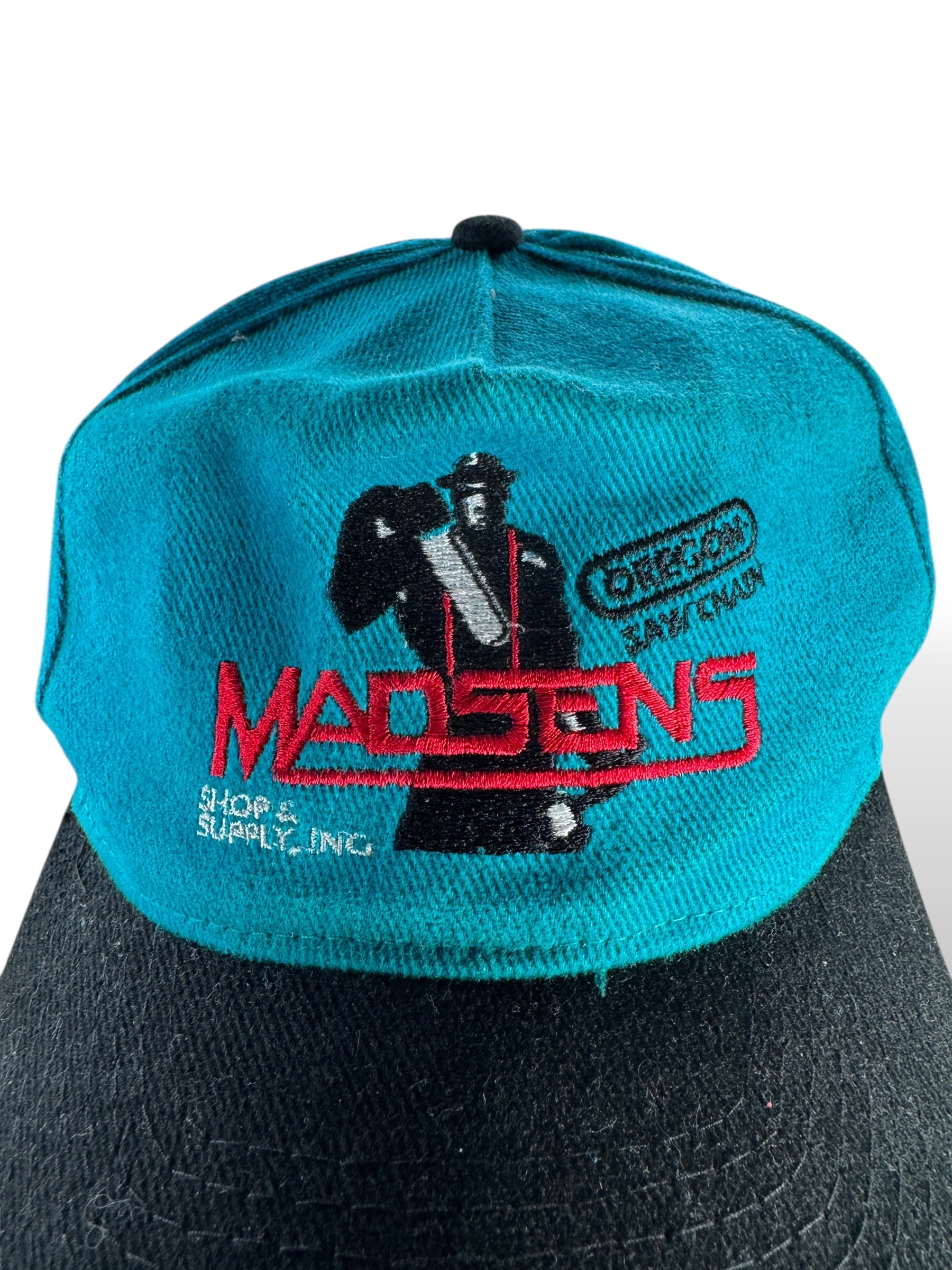 Design on Vintage Madsens Shop & Supply Inc Hat SZ OSFA