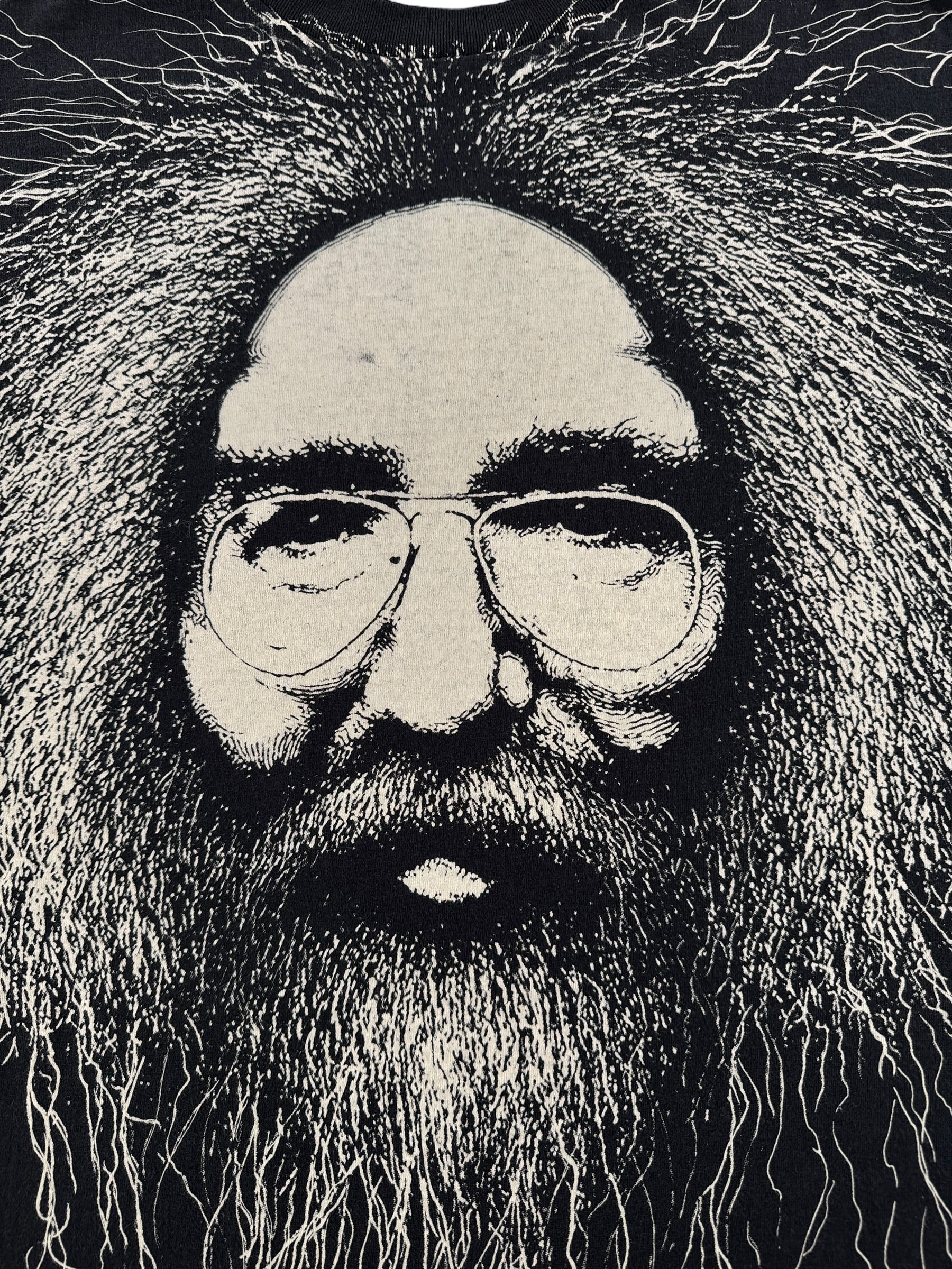 Graphic of Vintage Jerry Garcia Electric Tee SZ L