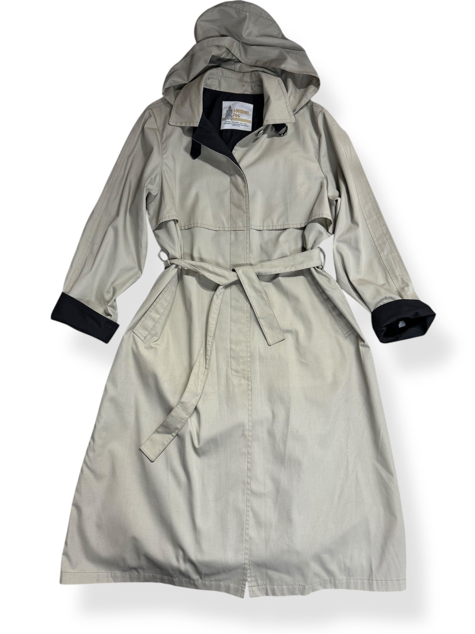 Front of 1970s London Fog Trench L