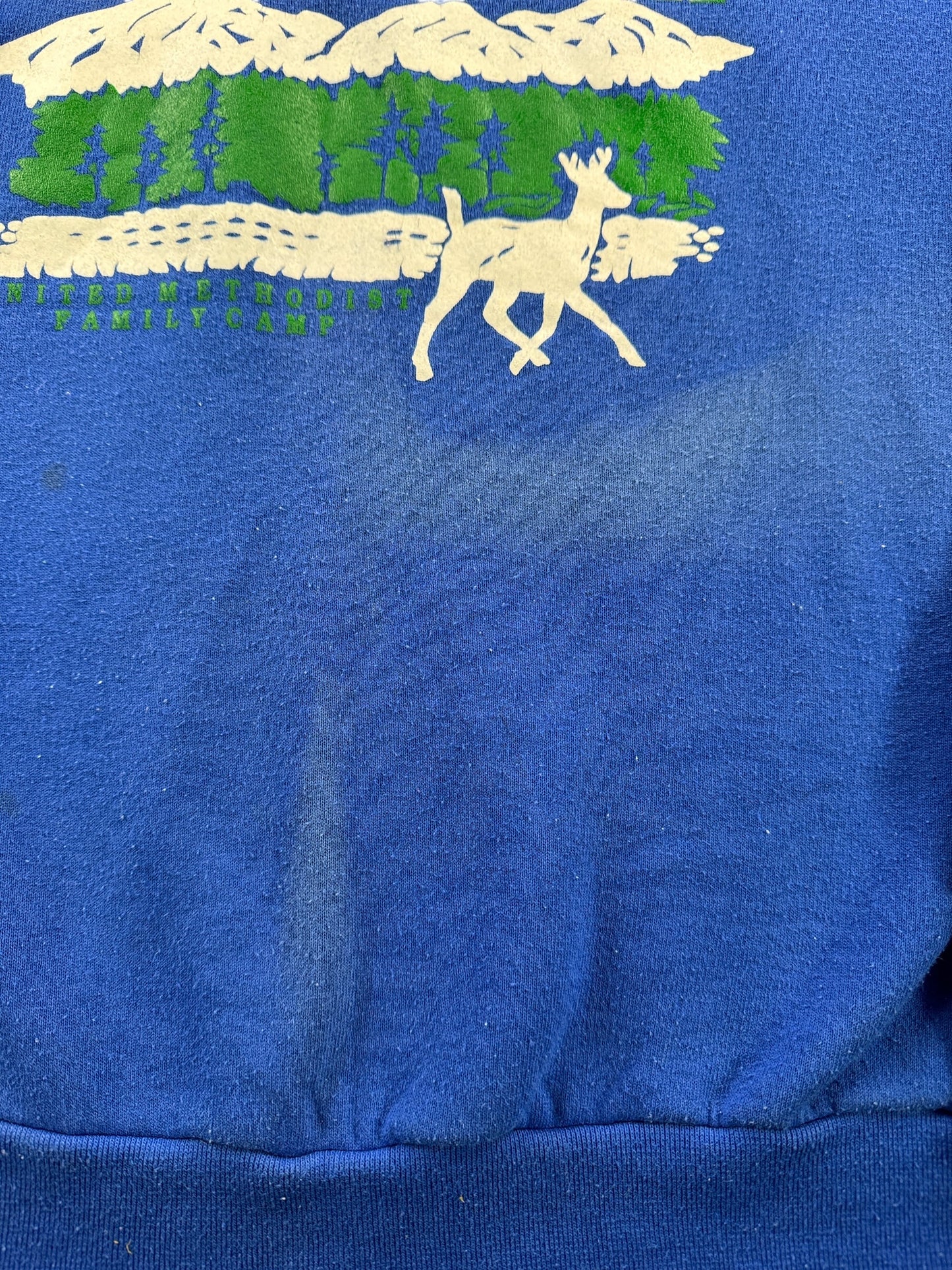 Fading on Vintage Seabeck Russell Crewneck SZ S