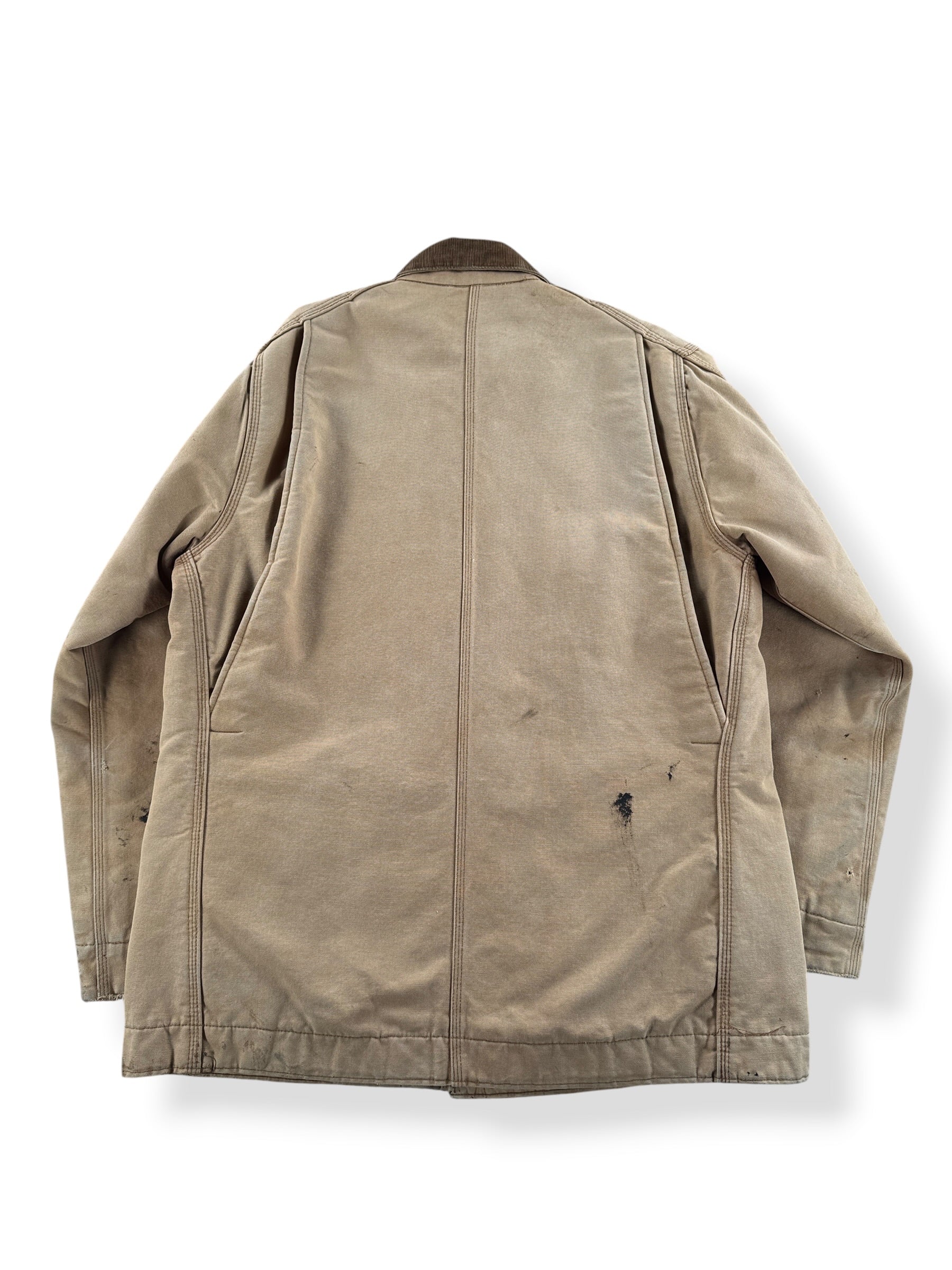 Back of Vintage 70s Carhartt Chore Coat SZ 44