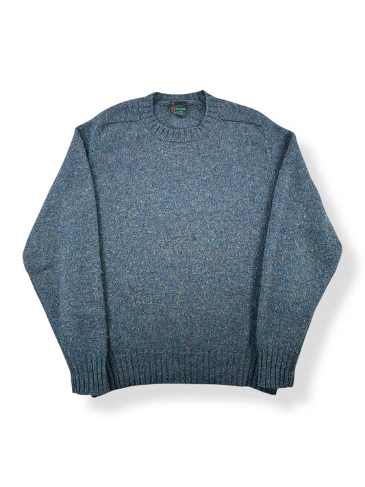 Front of Vintage Abercrombie & Fitch Scottish Wool Sweater SZ L