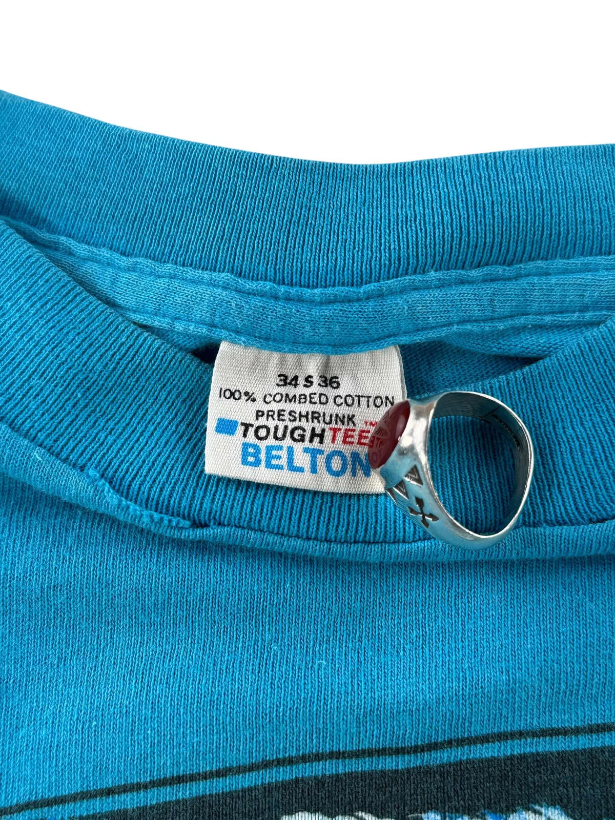 Tag on Vintage 80s Eddie and The Tide Band LS Tee SZ S